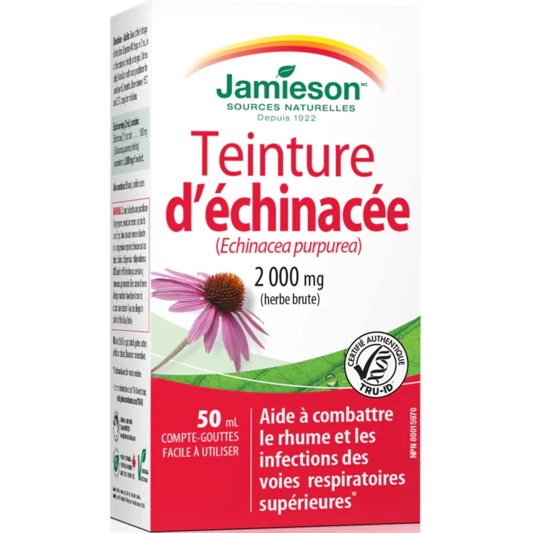 Jamieson Echinacea Tincture, 50ml - Image 2