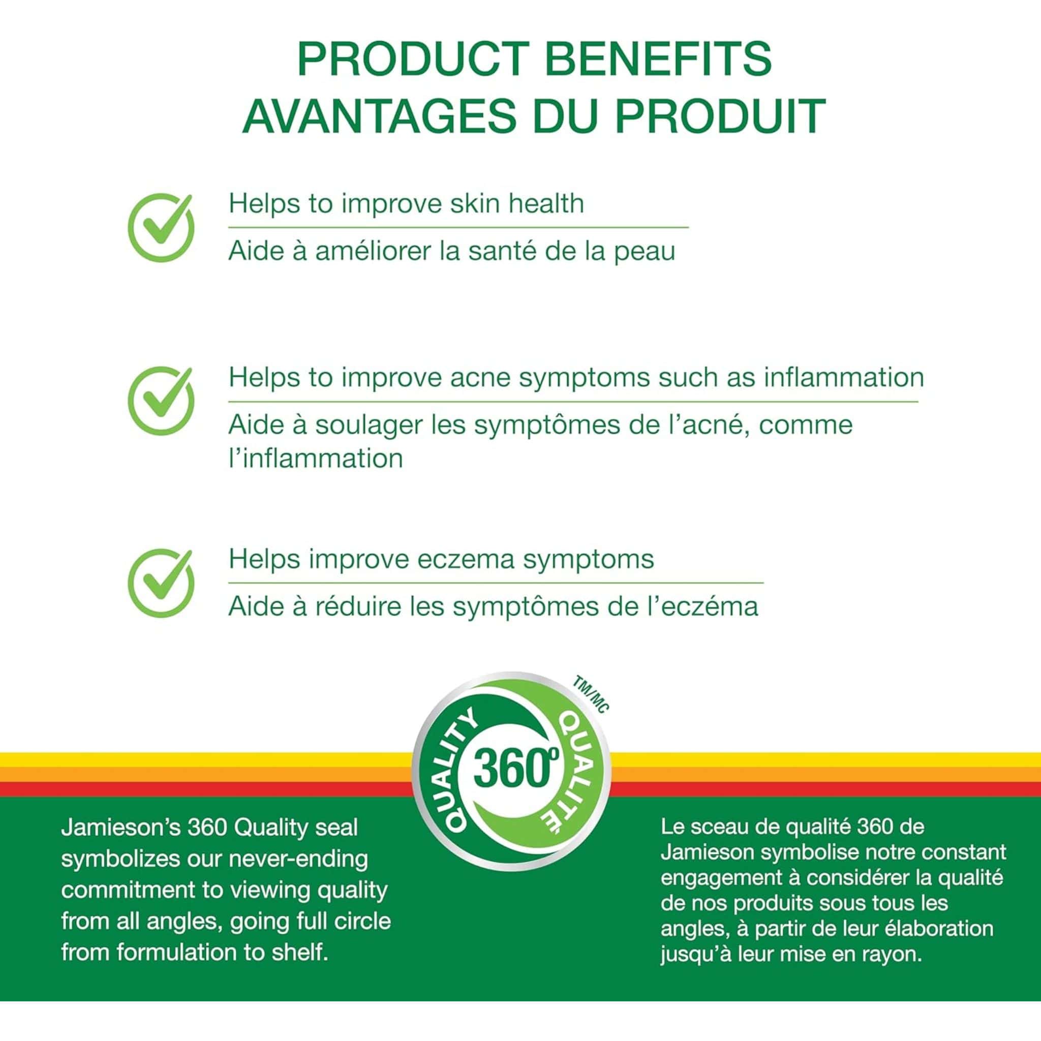 Jamieson Evening Primrose Oil, 500mg, 180 Softgels (90+90 Free) - Image 3