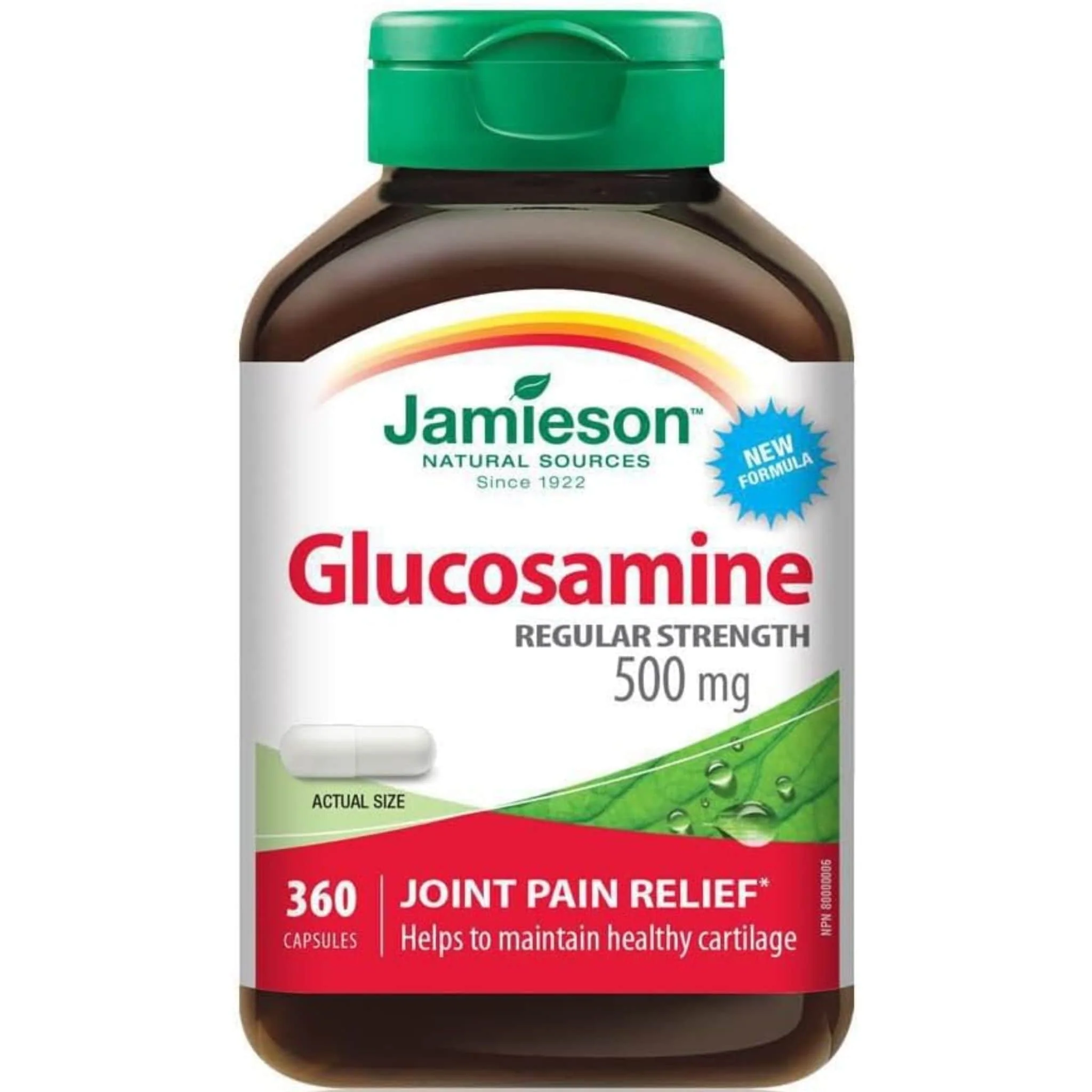 Jamieson Glucosamine 500mg, 360 Capsules