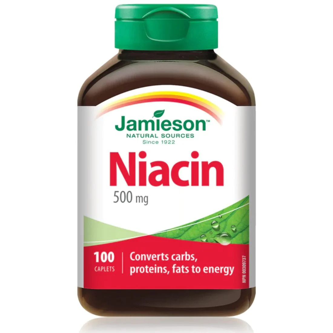 Jamieson Naicin, Flush Free, 500mg, 60 Caplets