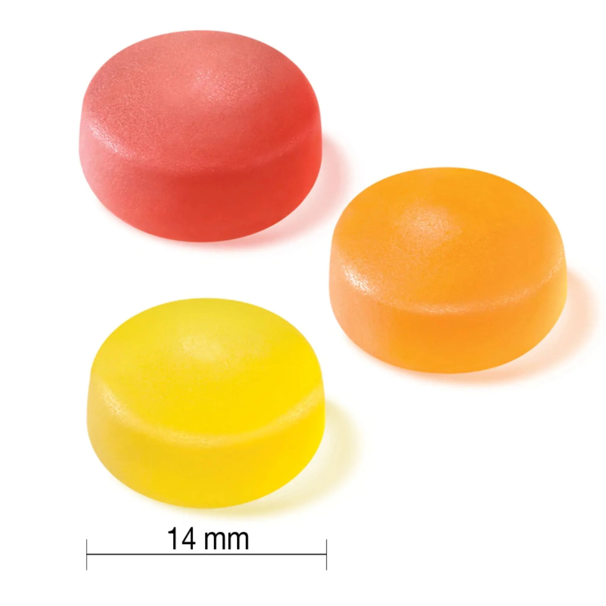 Jamieson Vitamin D3 1000IU Gummies, Orange, Strawberry, Lemon, 60 Gummies - Image 2