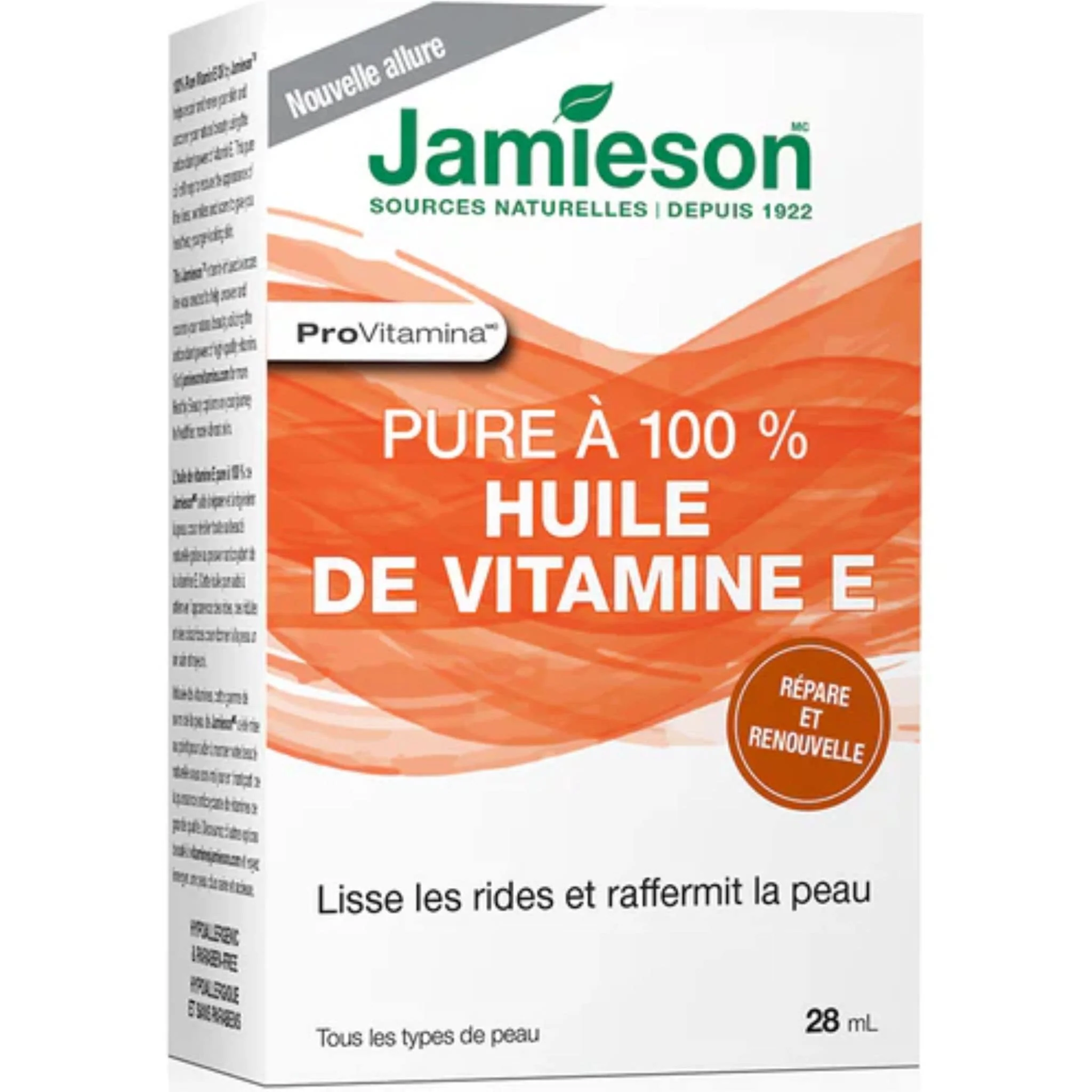 Jamieson Vitamin E Oil 100% Pure, 28ml - Image 2