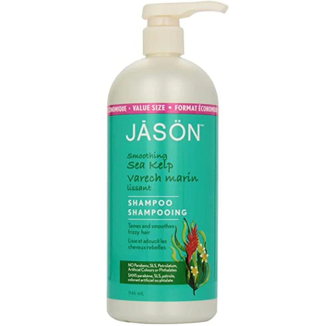 Jason Smoothing Sea Kelp Shampoo - Image 3