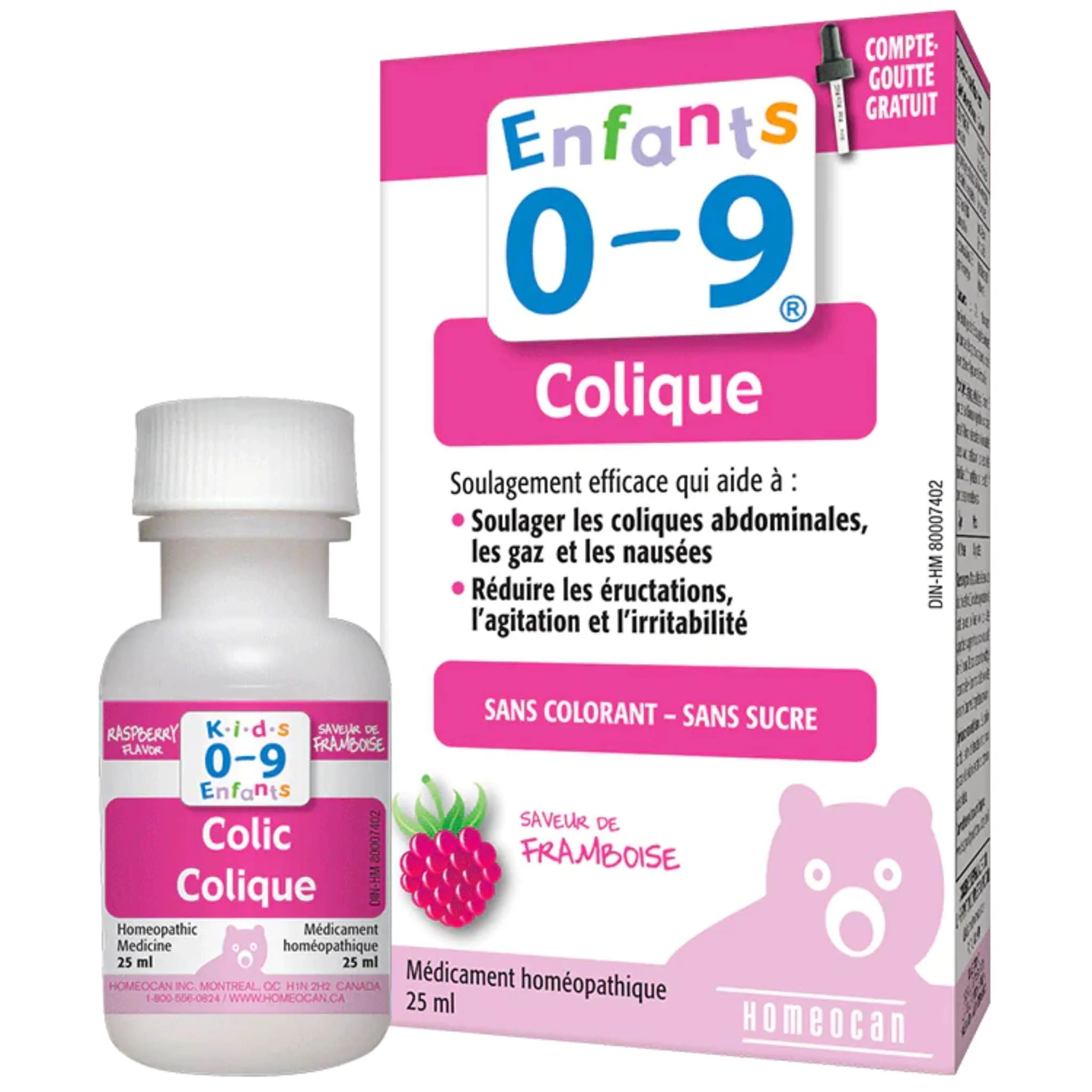 Kids 0-9 Colic, 25ml, Raspberry - Image 2