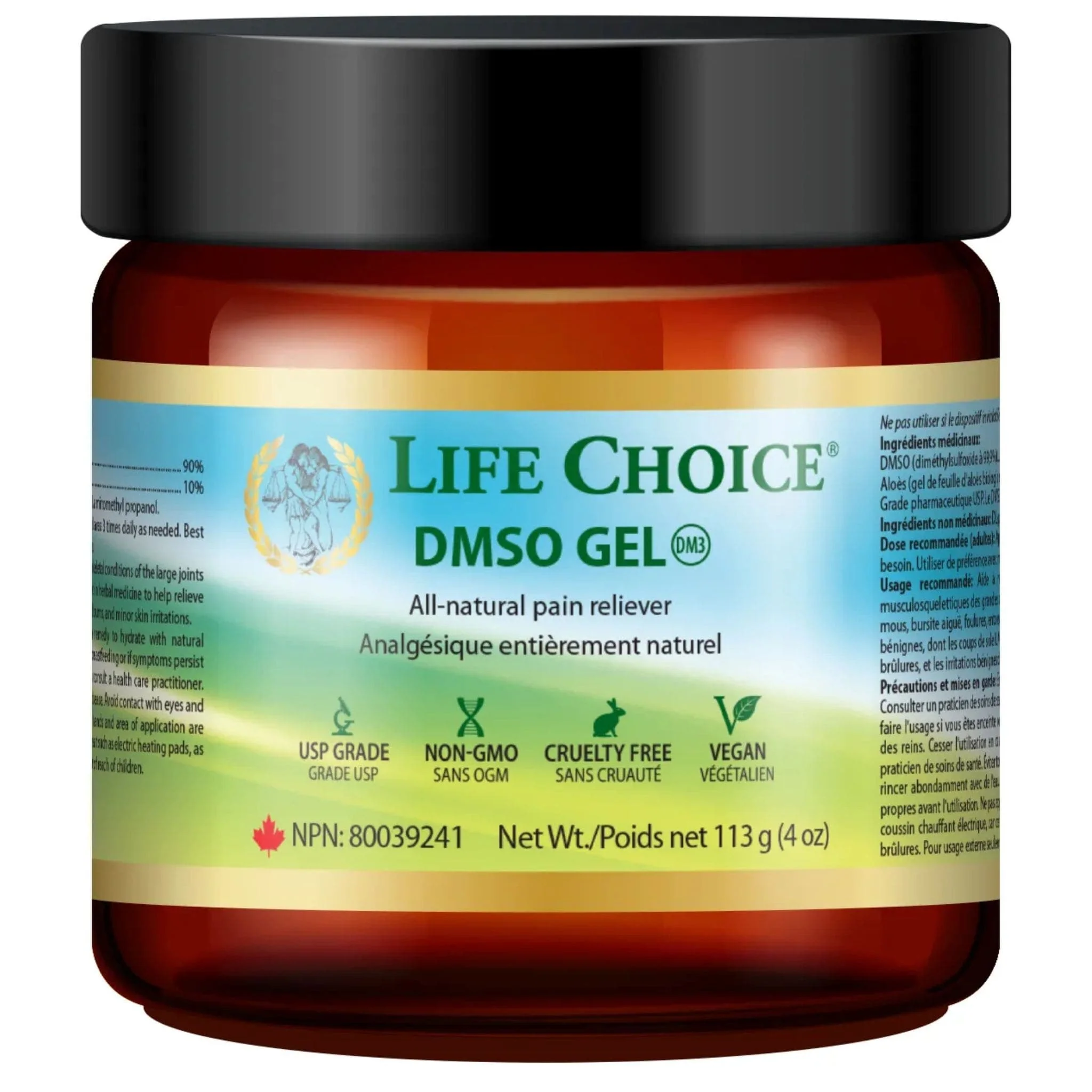 Life Choice DMSO Gel, 100% Pure Pharmaceutical Grade, 113g (NEW SIZE!) - Image 2