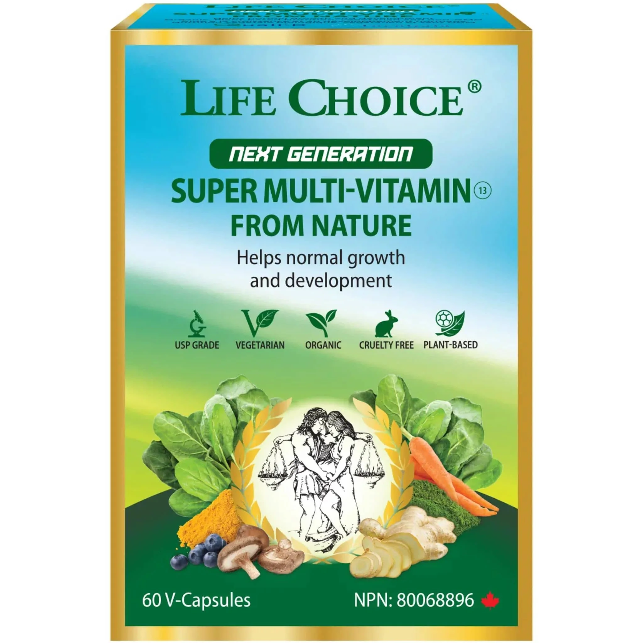 Life Choice Next Generation Super Multi, 60 V-Capsules