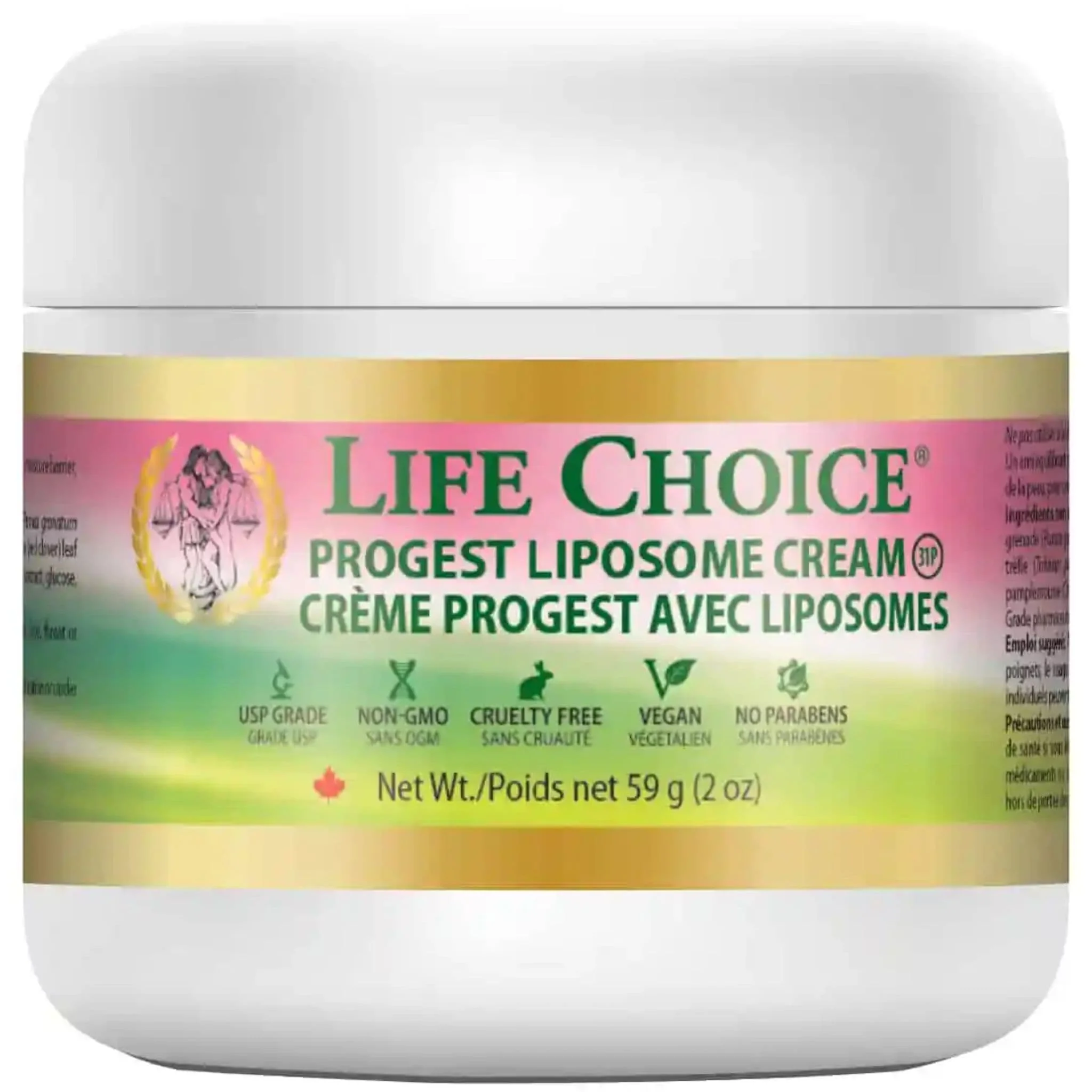 Life Choice Progest Liposome Cream, 59g