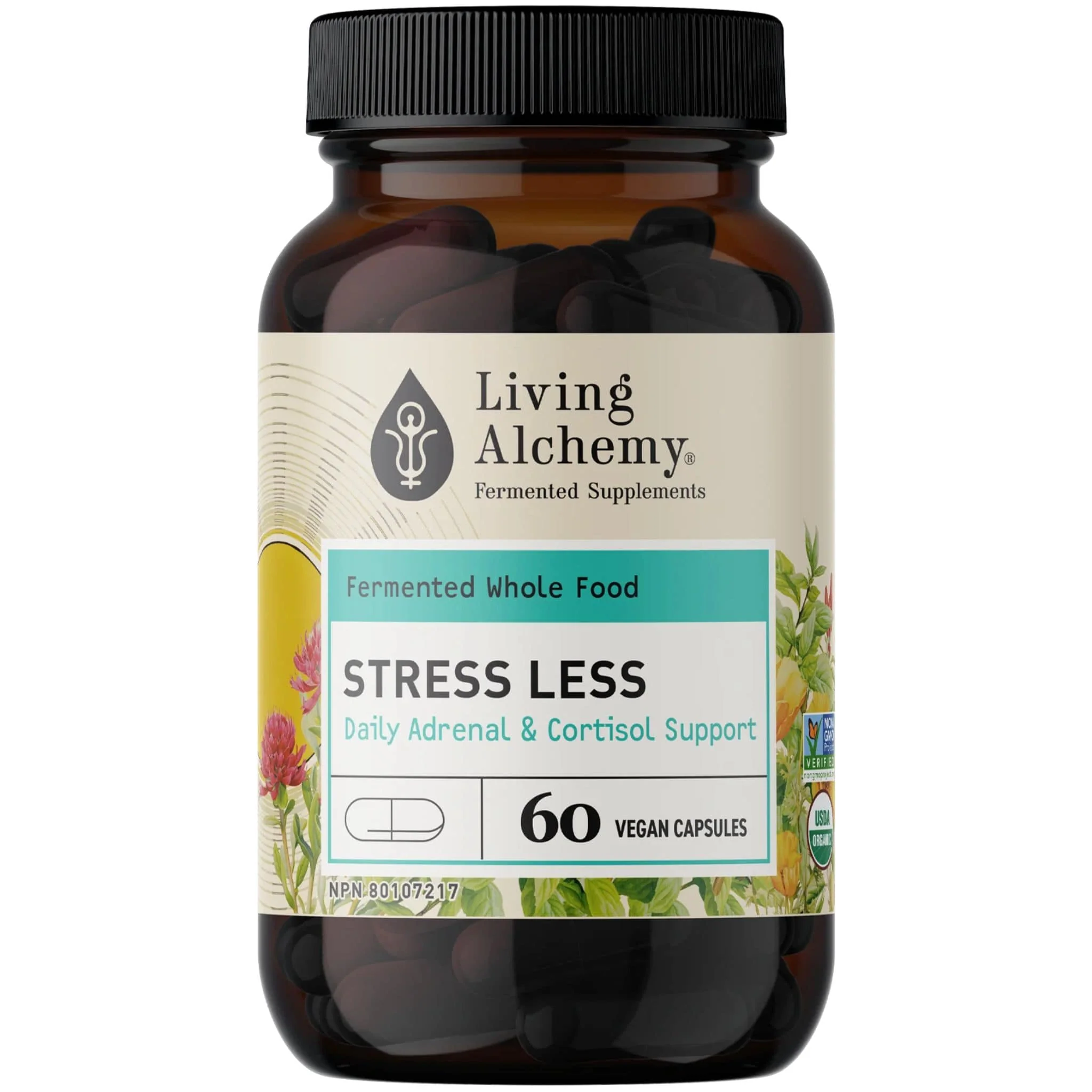 Living Alchemy Stress Less, 60 Capsules - Image 2