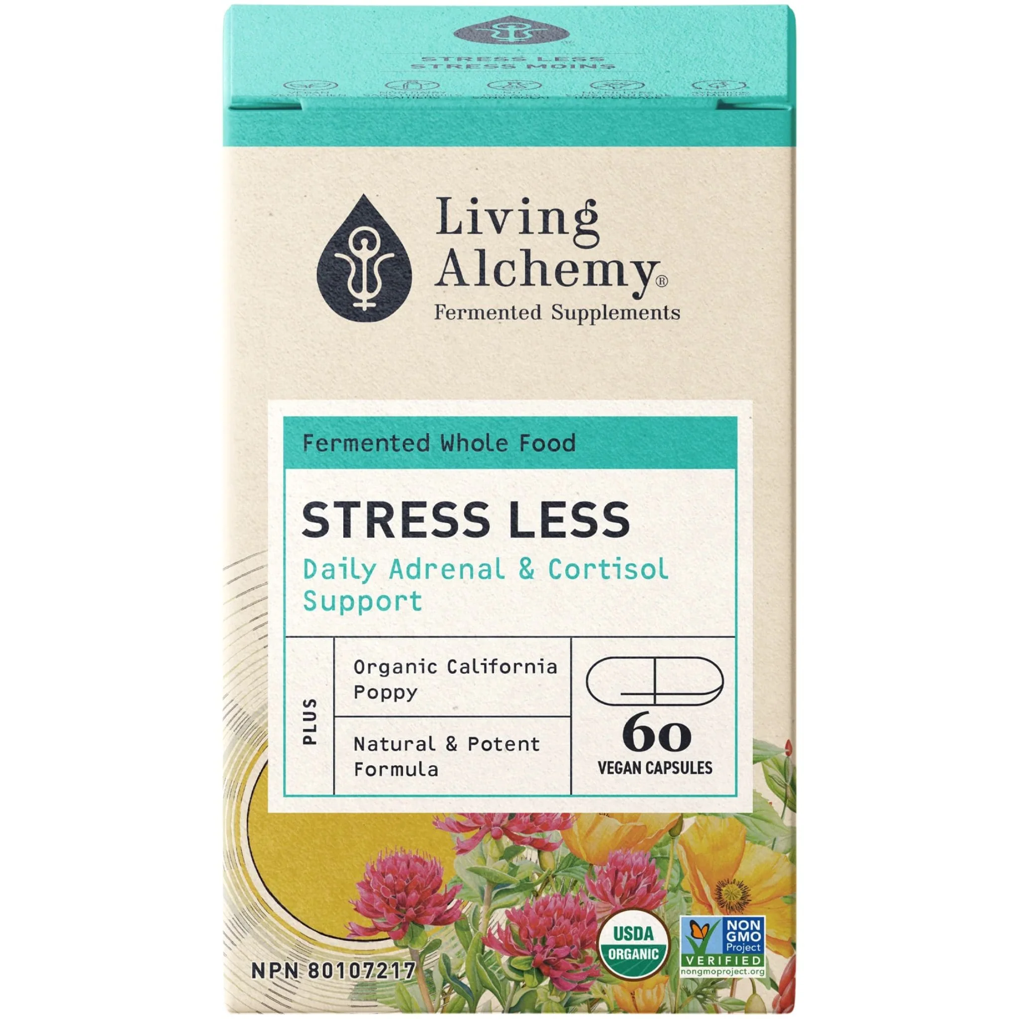 Living Alchemy Stress Less, 60 Capsules - Image 3