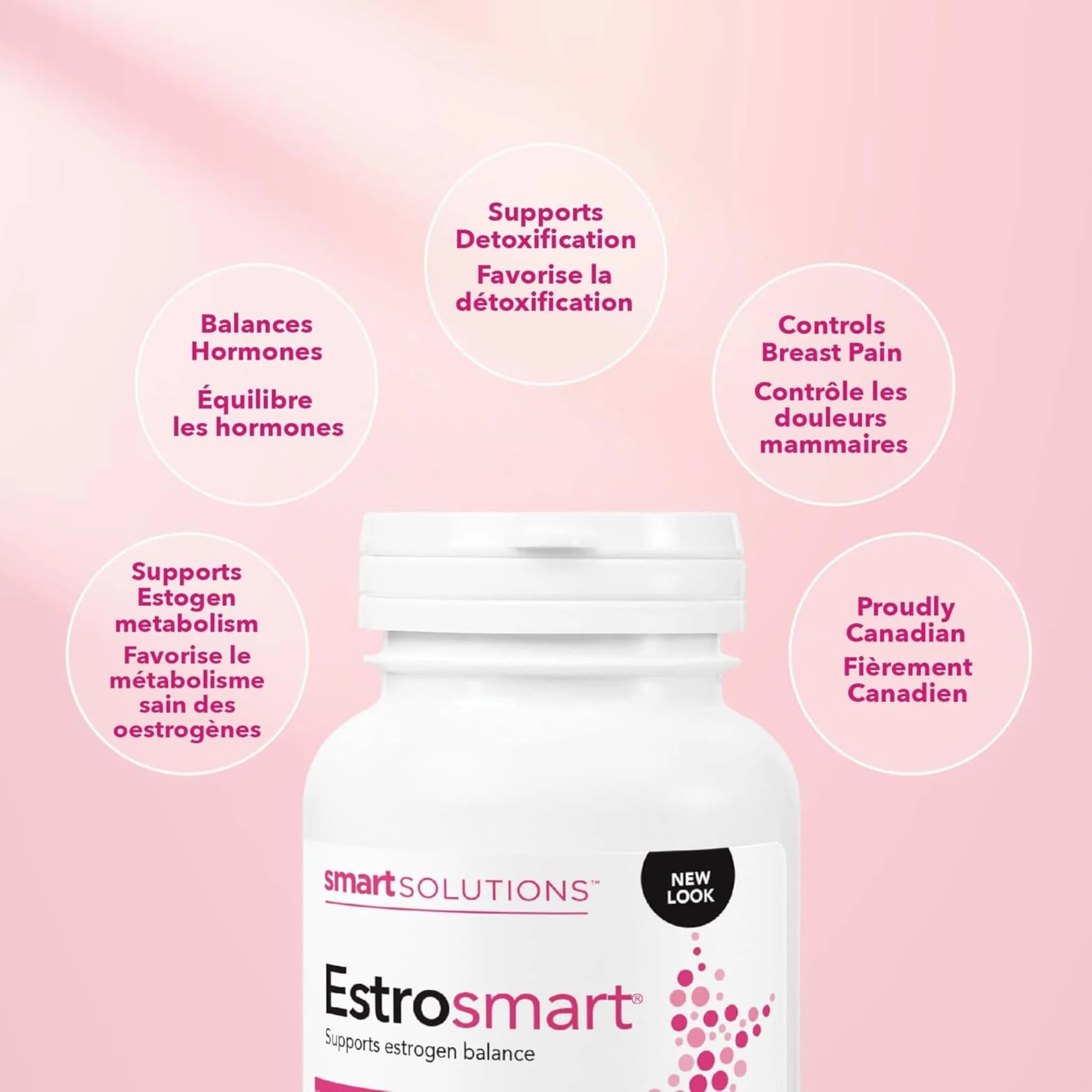 Smart Solutions Estrosmart, Estrogen balance, detoxification, controls breast pain (Formerly Lorna Vanderhaeghe Estrosmart) - Image 6