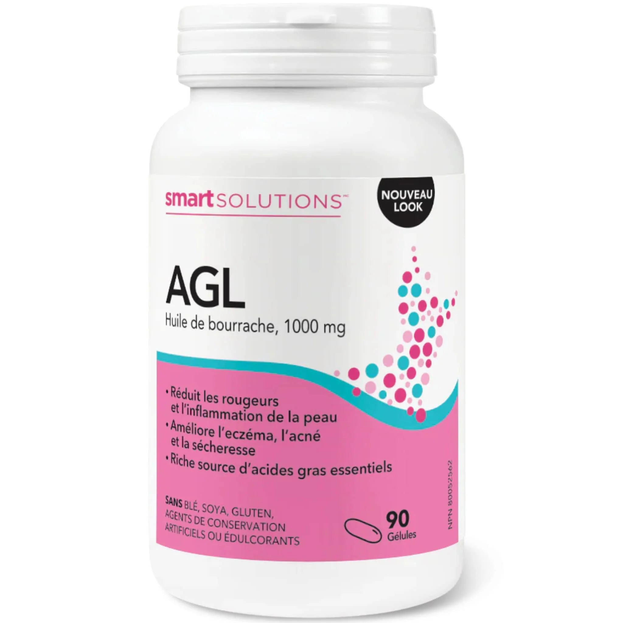 Smart Solutions GLA Borage Oil 1000mg, Reduce skin inflammation, 90 Softgels (Formerly Lorna Vanderhaeghe GLA) - Image 2