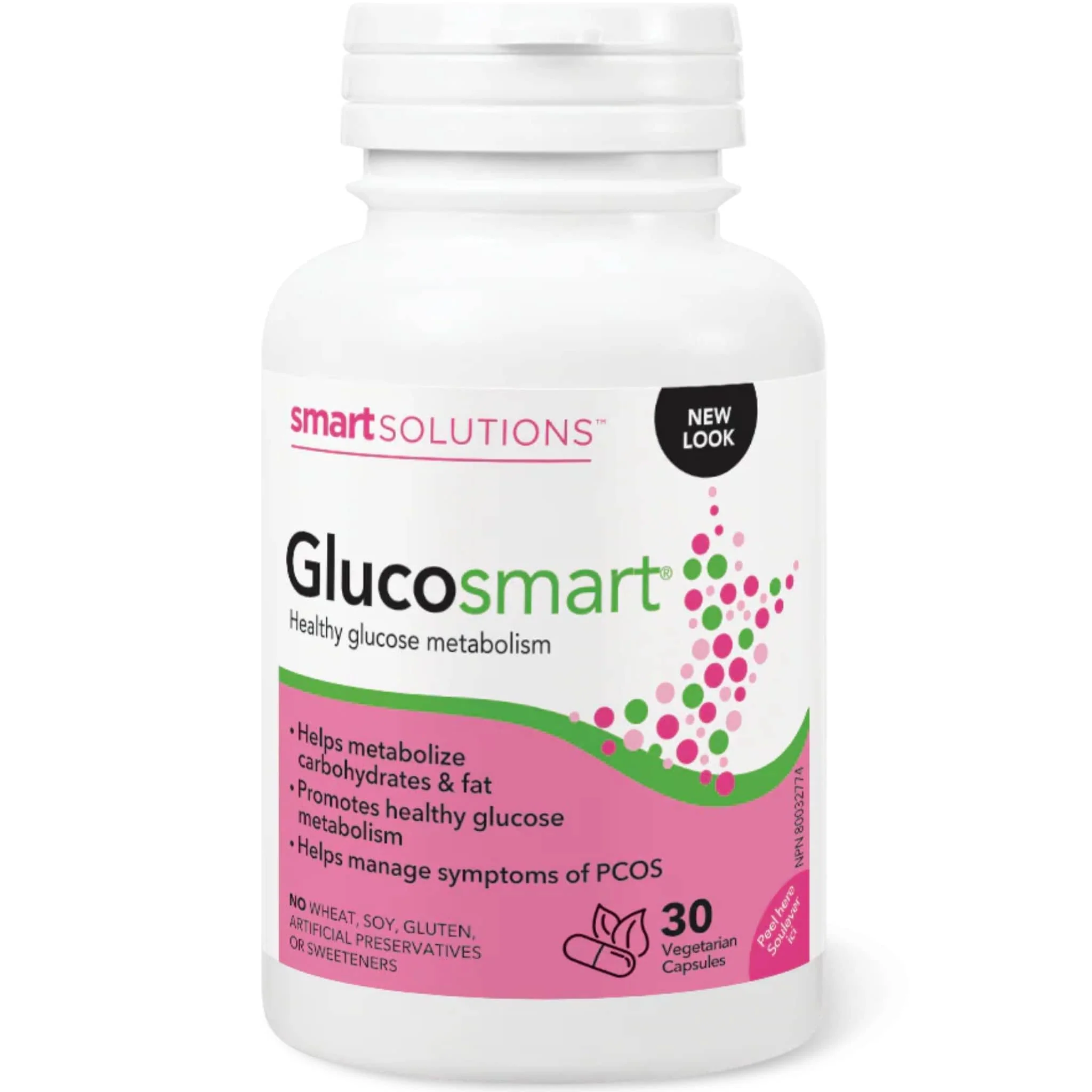 Smart Solutions Glucosmart, PCOS support, Healthy Glucose Metabolism, Supports Normal Ovulation