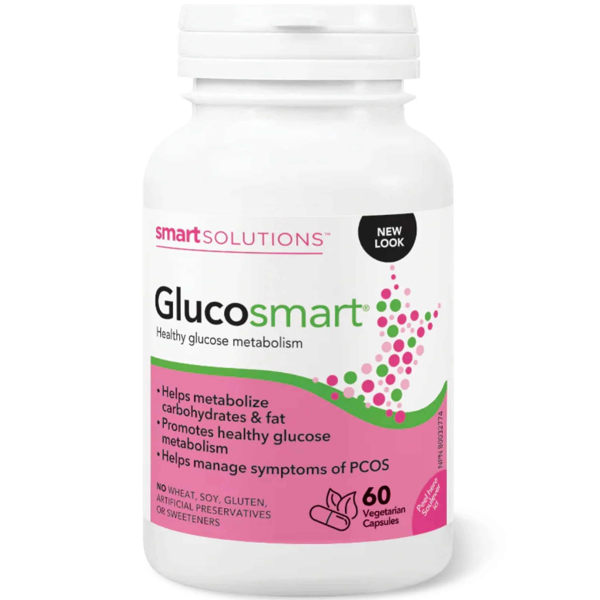 Smart Solutions Glucosmart, PCOS support, Healthy Glucose Metabolism, Supports Normal Ovulation - Image 6