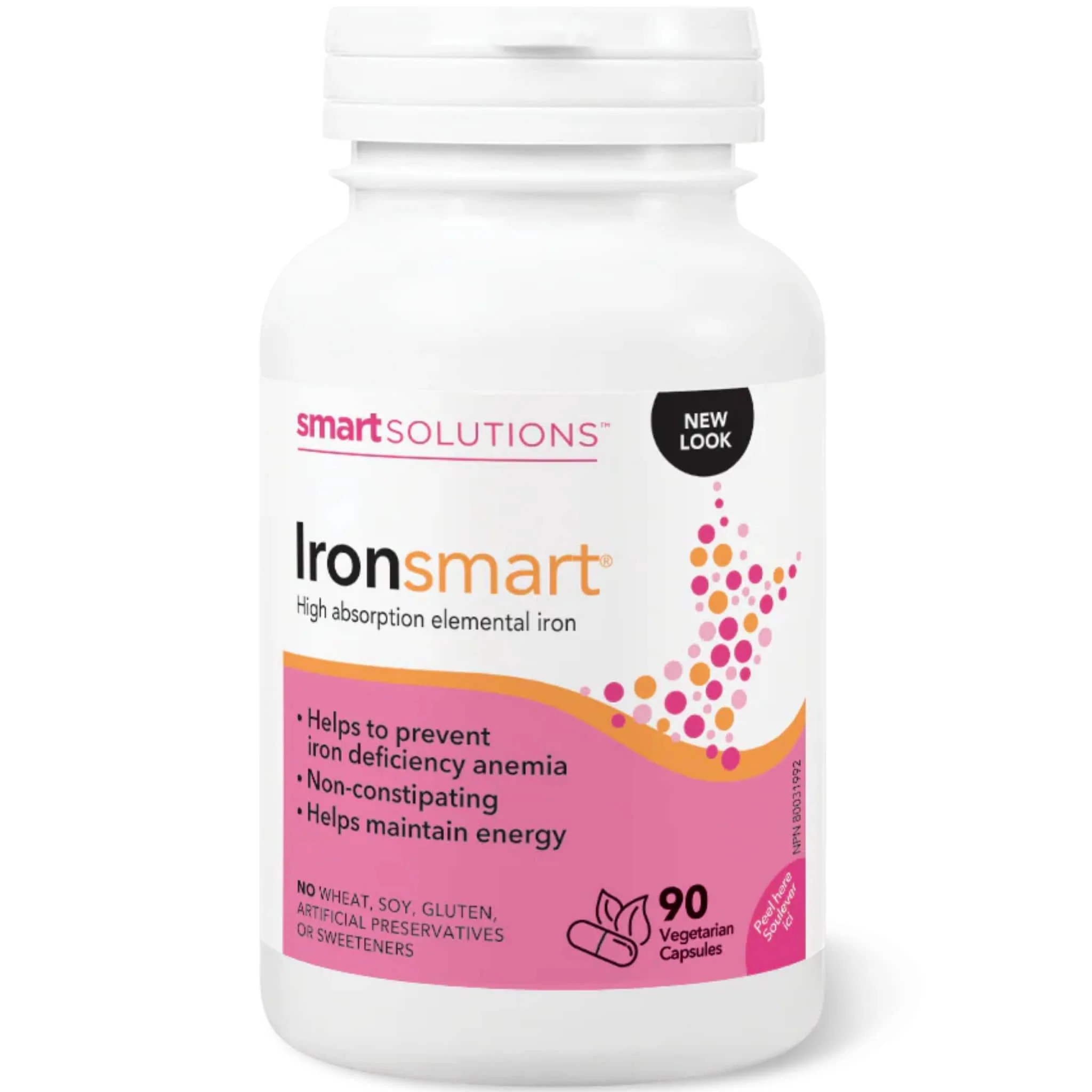 Smart Solutions Ironsmart 15mg Capsules, Non-constipating