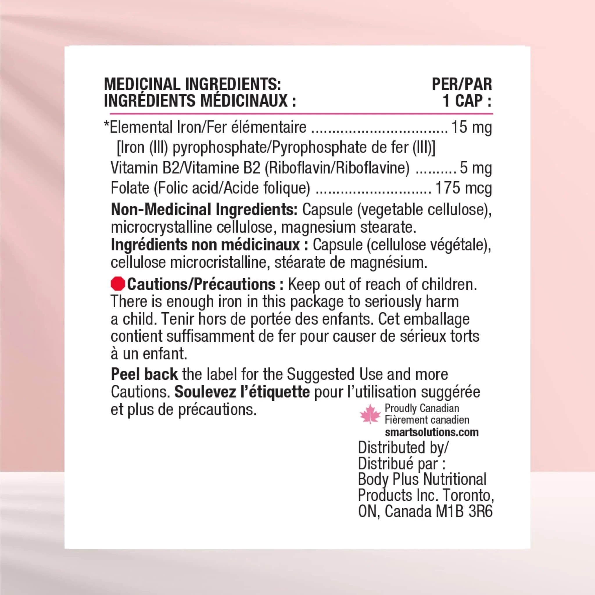 Smart Solutions Ironsmart 15mg Capsules, Non-constipating - Image 3