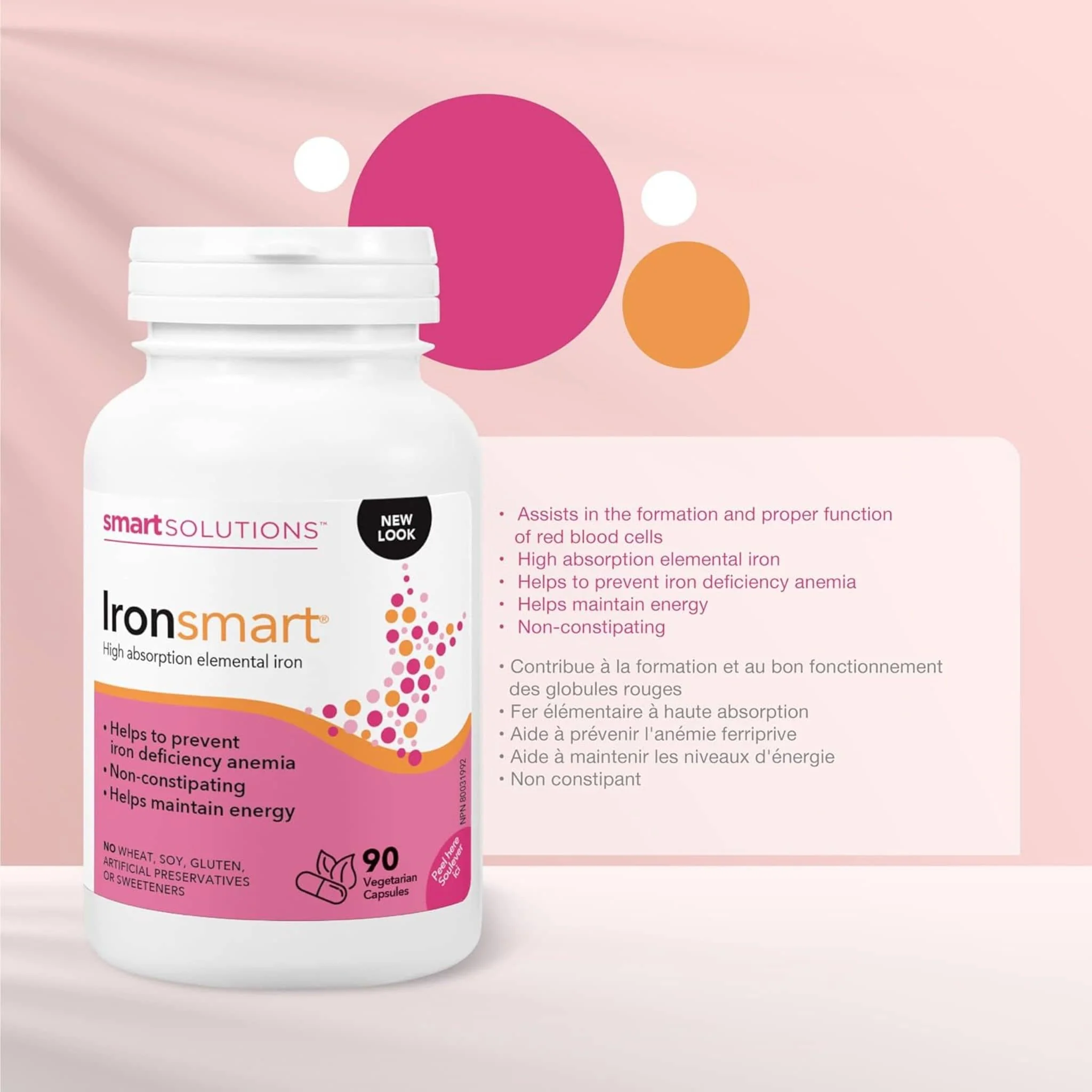 Smart Solutions Ironsmart 15mg Capsules, Non-constipating - Image 4