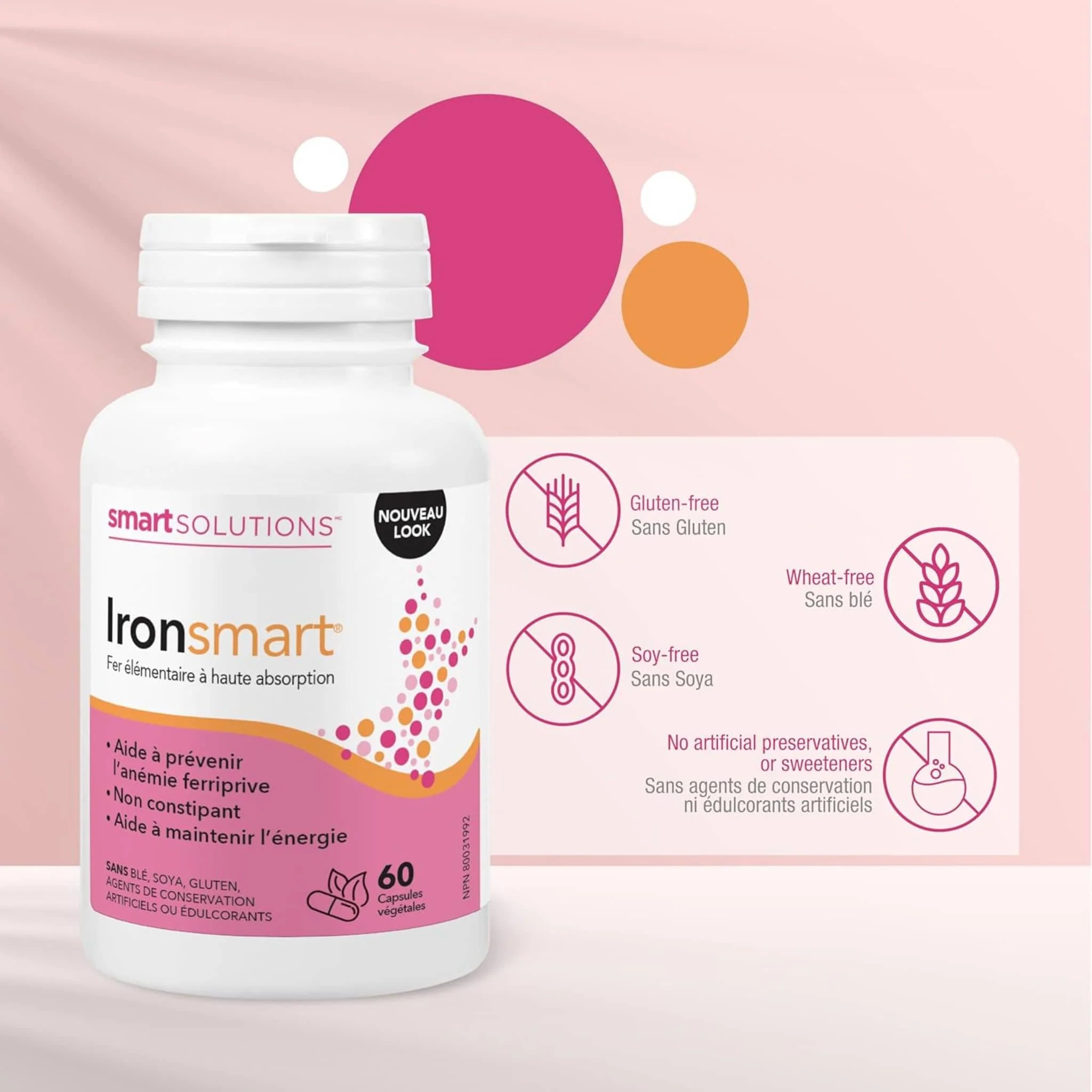 Smart Solutions Ironsmart 15mg Capsules, Non-constipating - Image 9