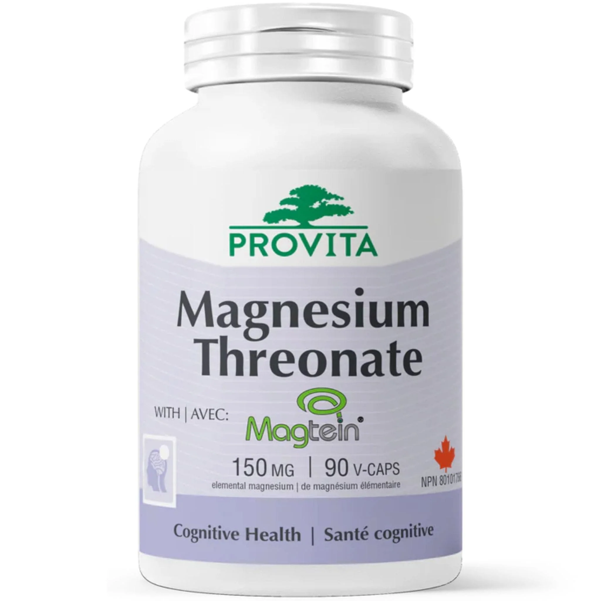 Provita Magnesium L-Threonate 50mg, 90 Capsules