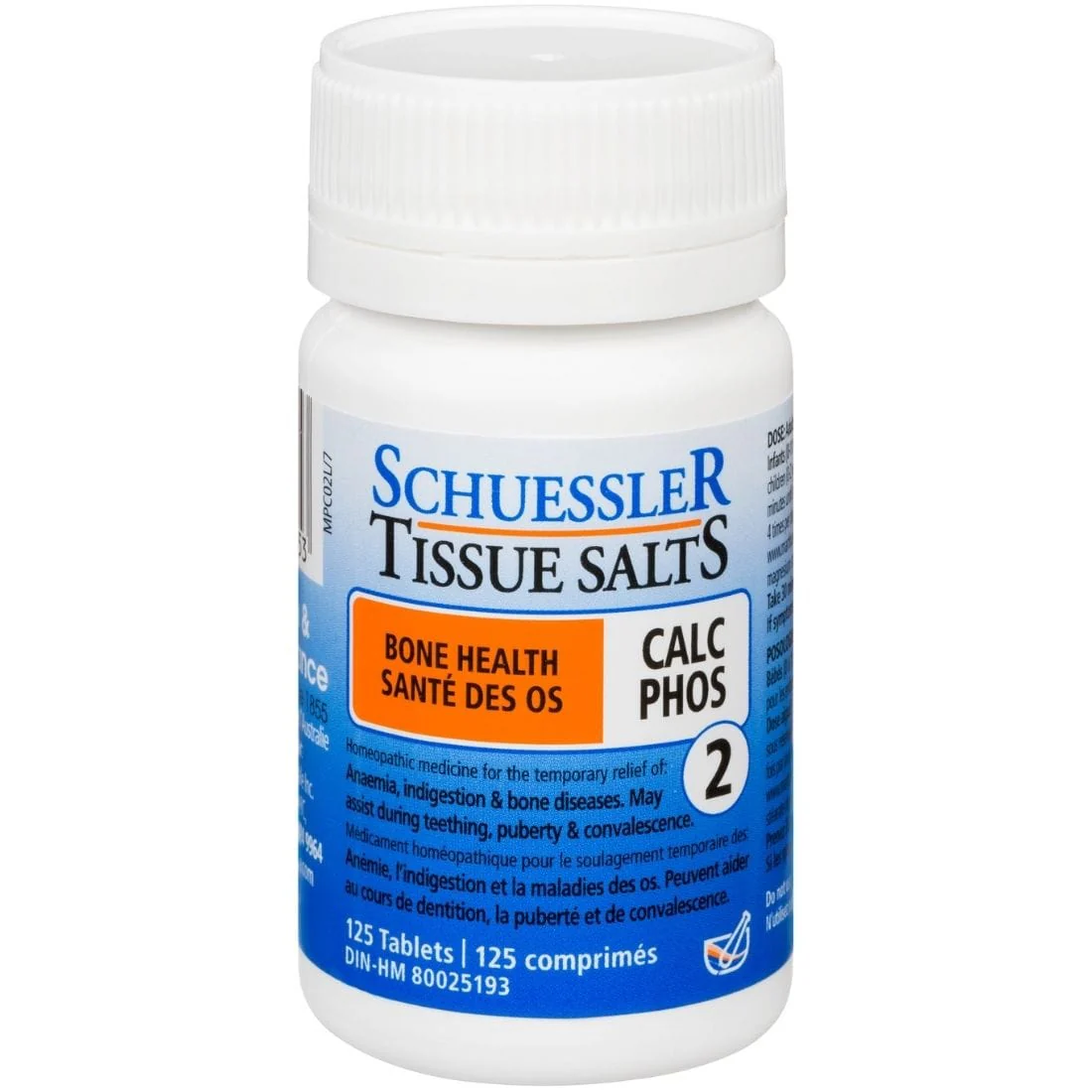 Martin & Pleasance Calc Phos 2, 125 Tablets