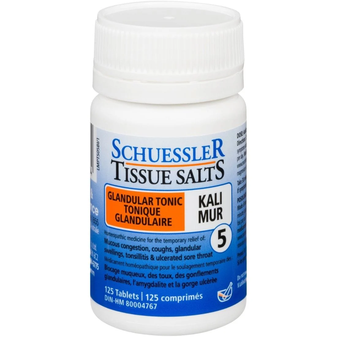 Martin & Pleasance Kali Mur 5, 125 Tablets