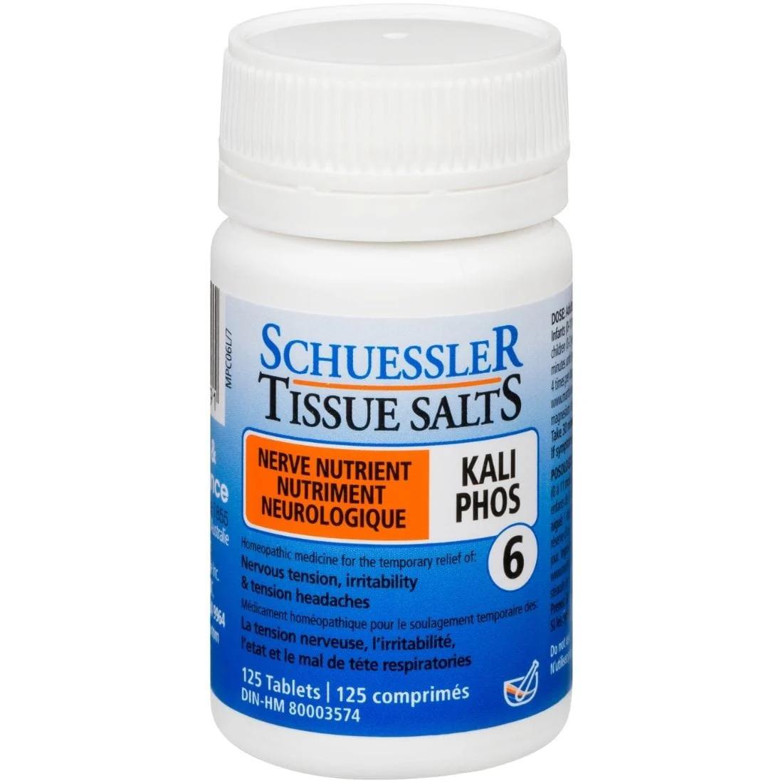 Martin & Pleasance Kali Phos 6, 125 Tablets