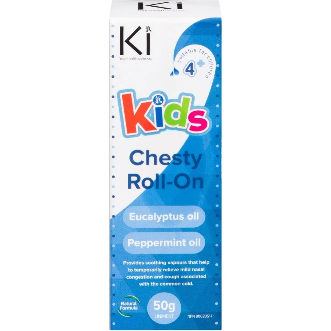 Martin & Pleasance Ki Kids Chesty Roll-on, 50g