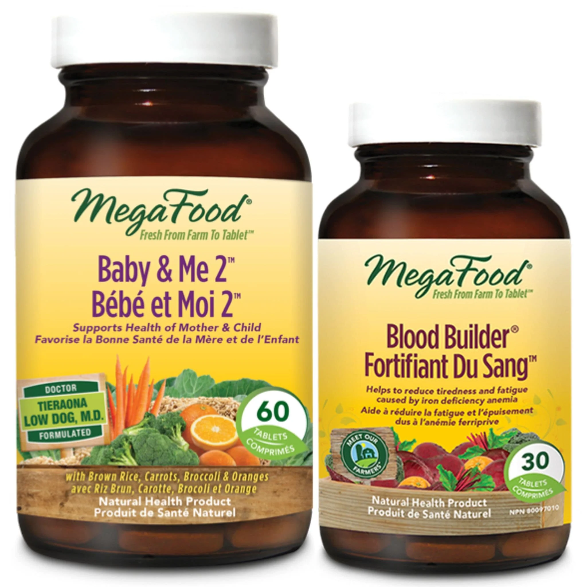 MegaFood Baby & Me 2, Prenatal Multivitamin & Mineral Support (Dr. Formulated) - Image 3