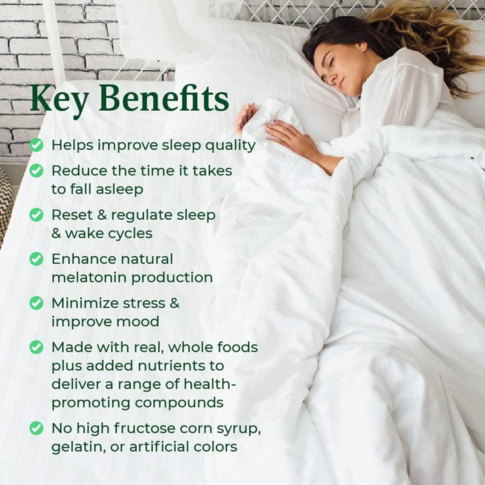 MegaFood Melatonin Gummies, 3mg, Berry Good Sleep, 54 Gummies - Image 3