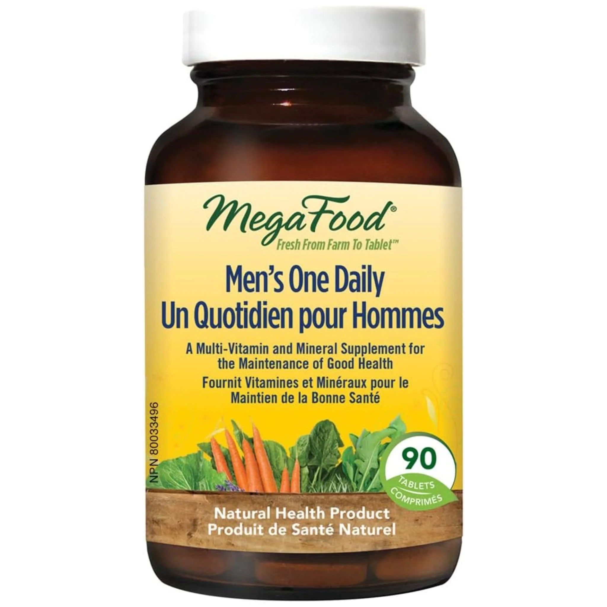 MegaFood Men's One Daily Multivitamin & Mineral