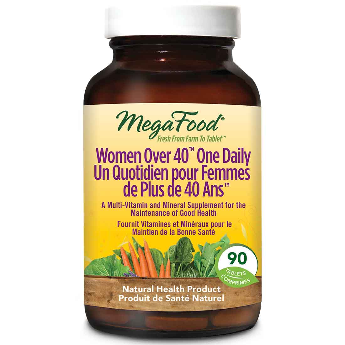 MegaFood Women Over 40 One Daily, Multivitamin & Mineral Supplement - Image 4