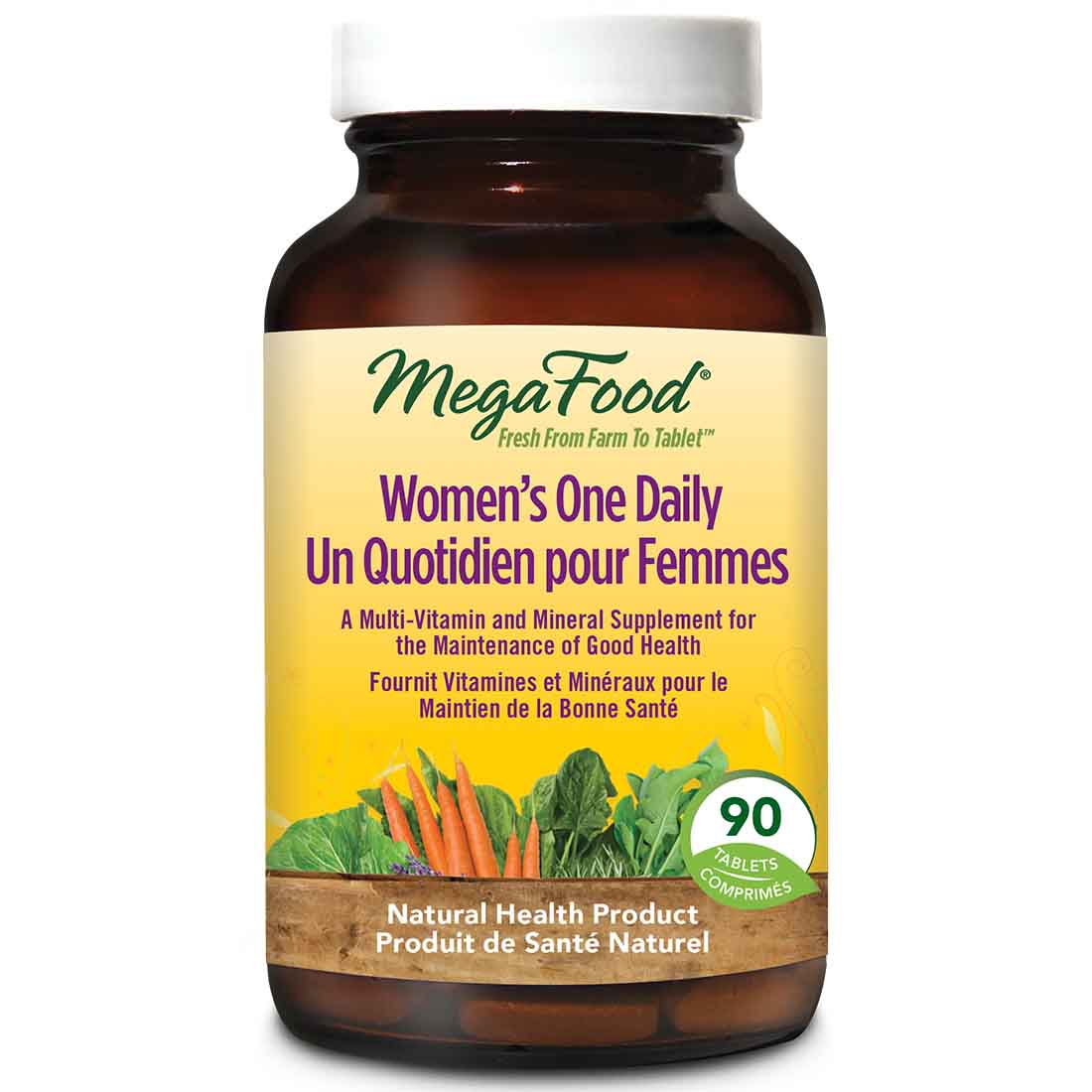 MegaFood Women's One Daily, Multivitamin & Mineral Support - Image 3