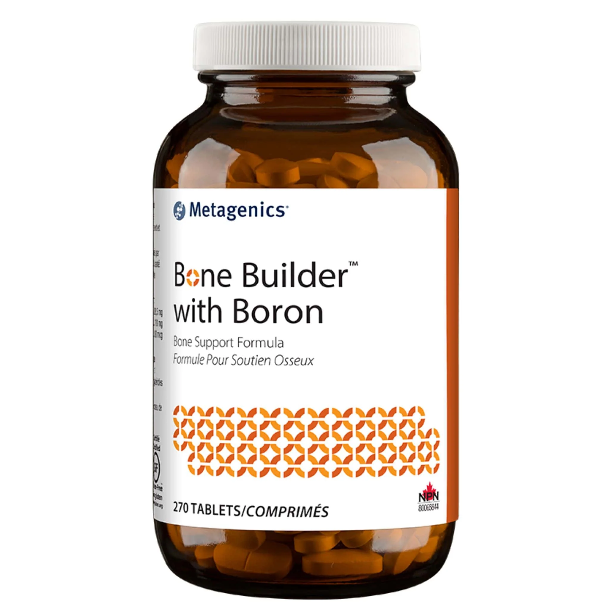 Metagenics Bone Builder with Boron, Bone and Teeth Support, 270 Tablets