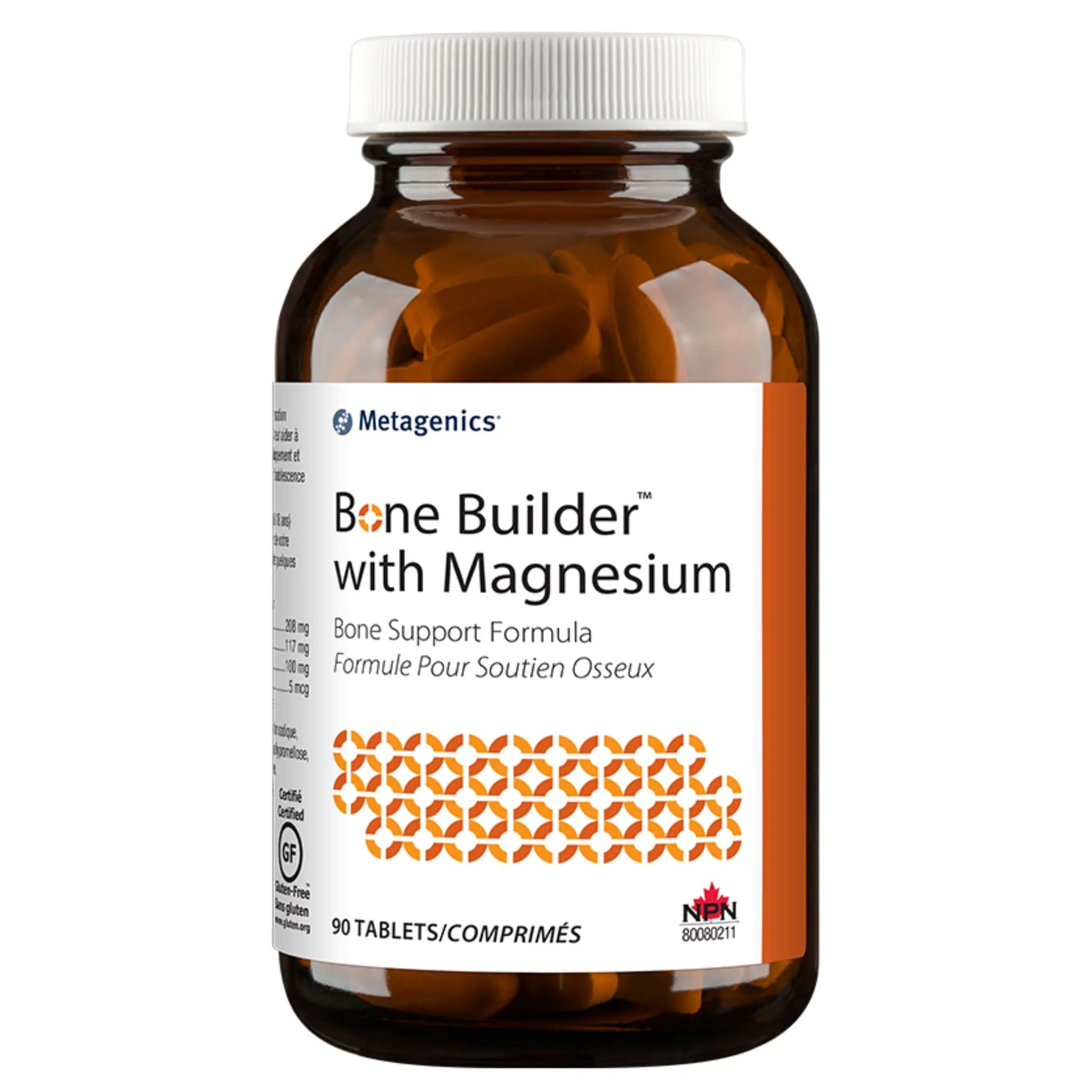 Metagenics Bone Builder with Magnesium, Calcium, Phosphorus and Vitamin D, 90 Tablets CLEARANCE 25% Off Exp 7/27 Final Sale