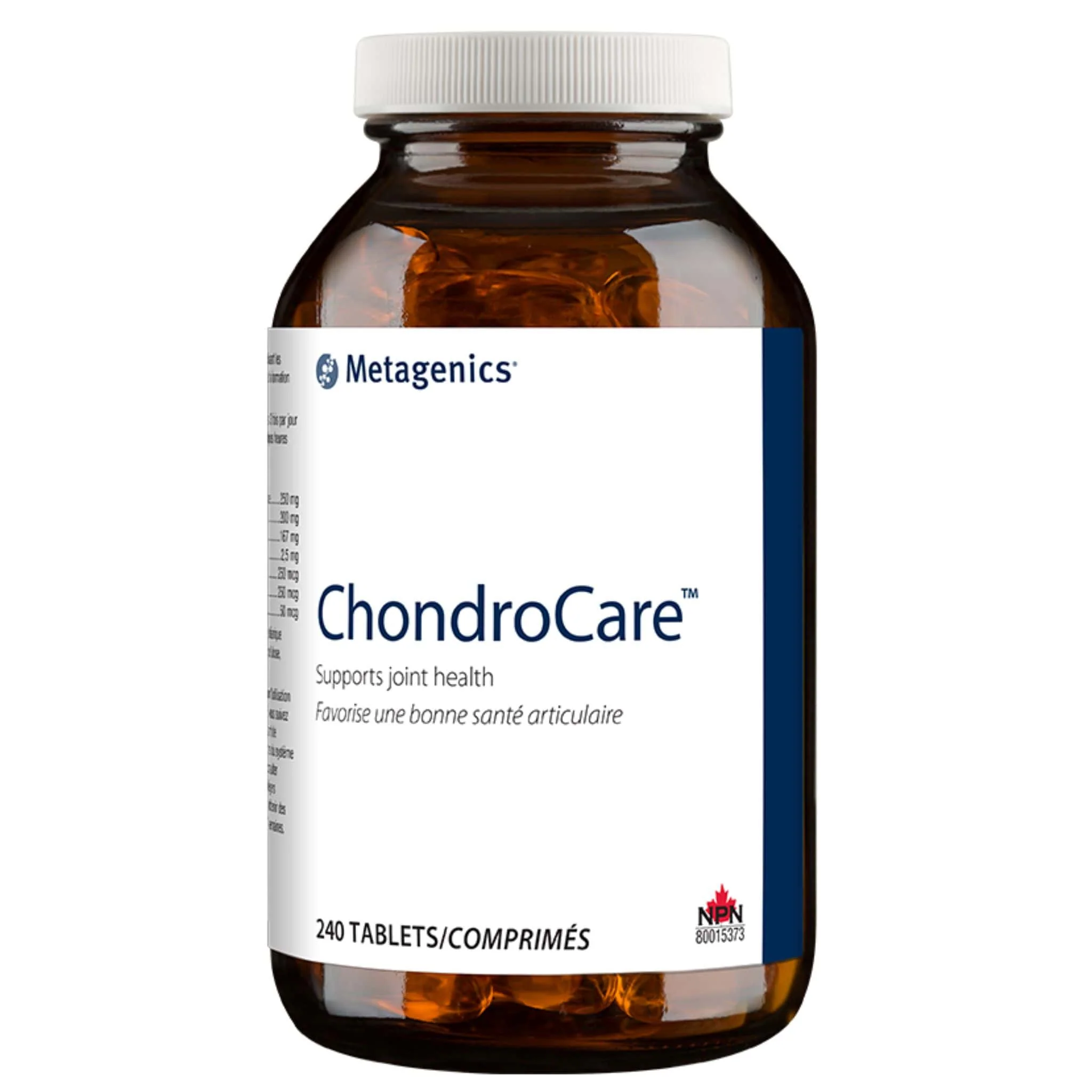 Metagenics ChondroCare, Supports Joint Health with Glucosamine, Chondroitin and MSM, 240 Tablets CLEARANCE 75% Off Exp 4/26 Final Sale