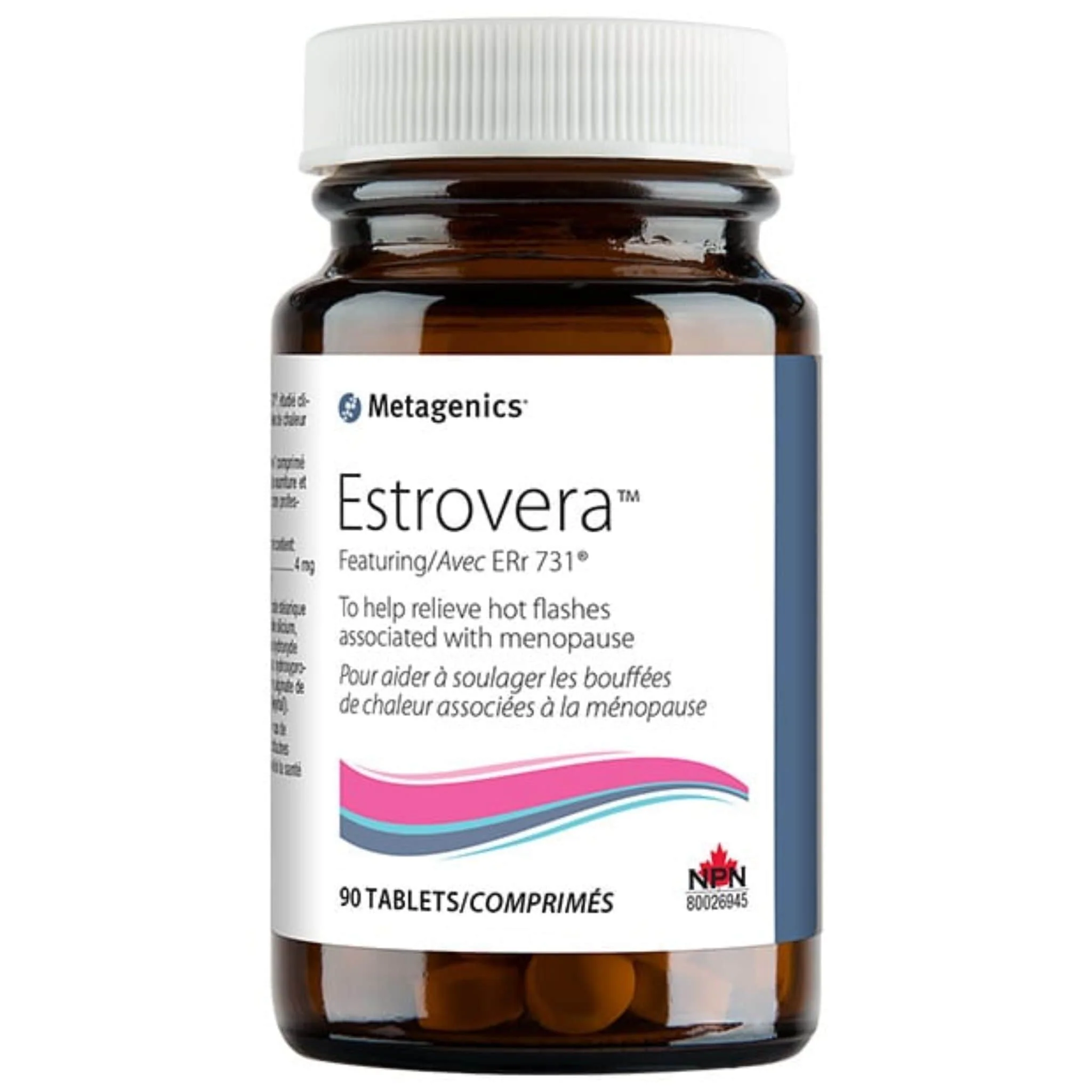 Metagenics Estrovera, Helps Relive Menopausal Hot Flashes, Tablets - Image 2