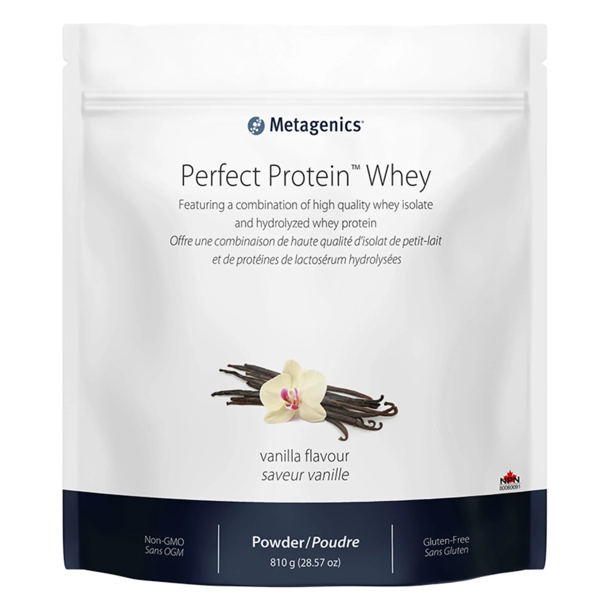 Metagenics Perfect Protein Whey Powder, 30 Servings, 810-870g CLEARANCE 25% Off Exp 2/27 Final Sale