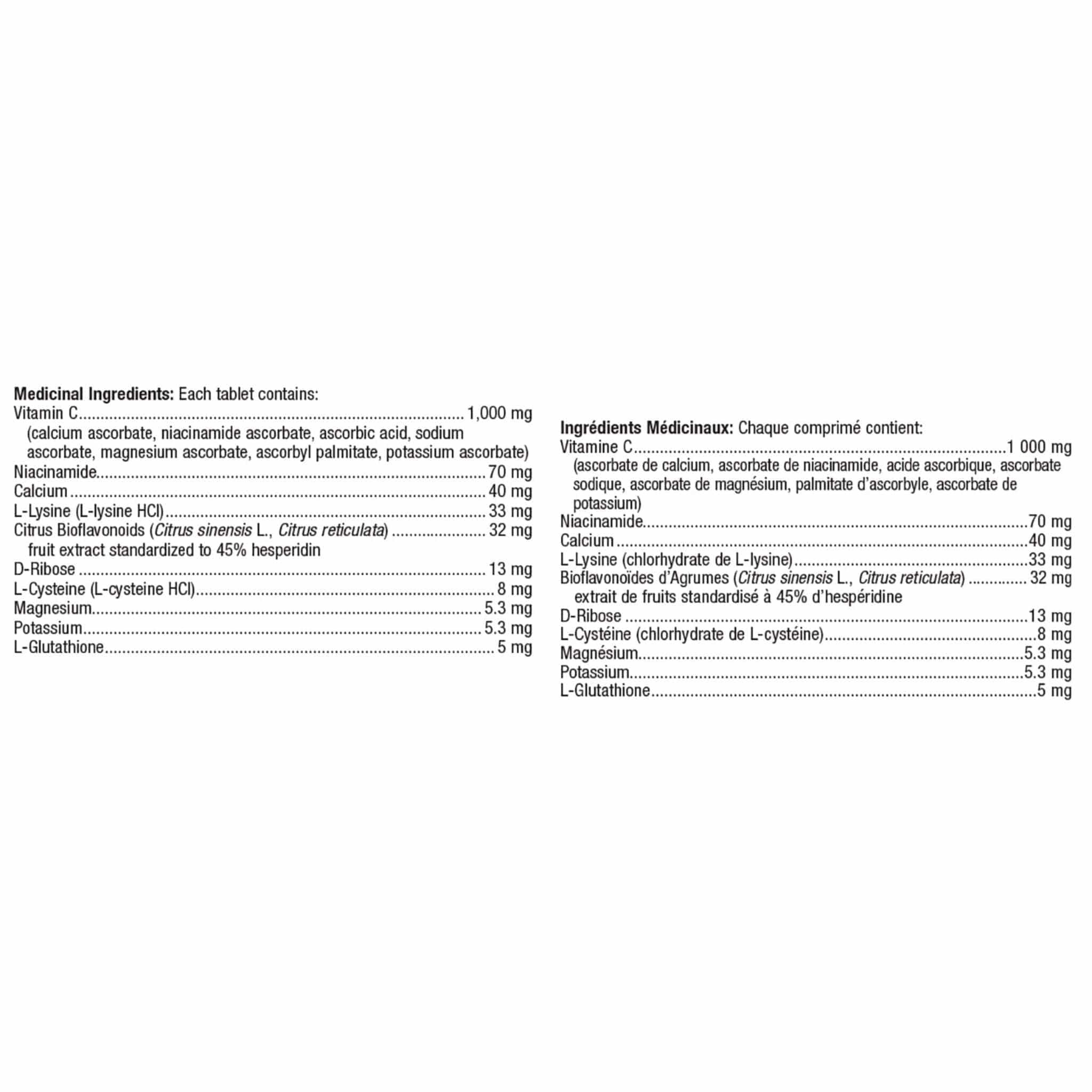 Metagenics Ultra C 1000, Vitamin C 1000mg Antioxidant for Overall Health, 90 Tablets CLEARANCE 25% Off Exp 9/27 Final Sale - Image 2