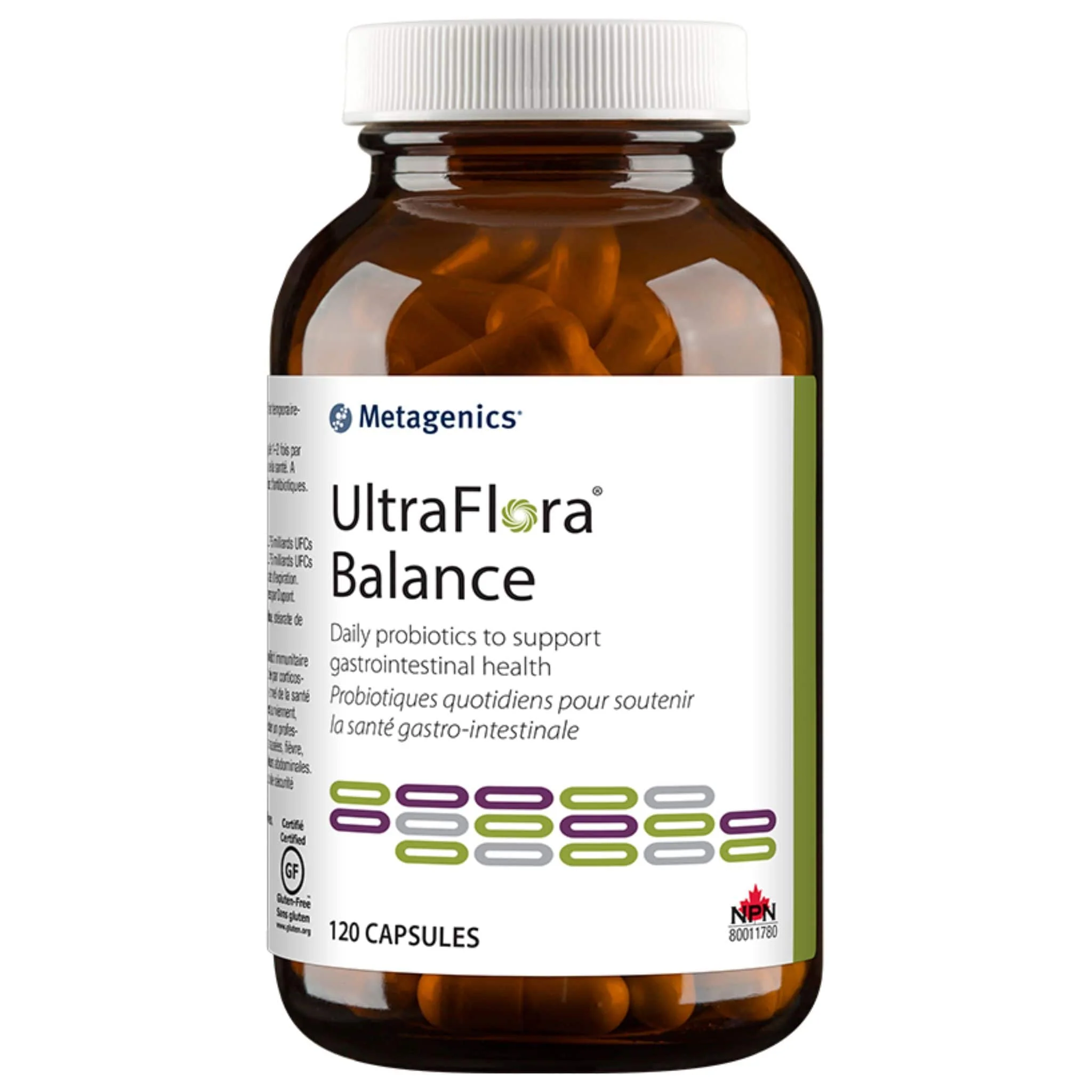 Metagenics UltraFlora Balance, Daily Probiotic for Gastrointestinal Health, Capsules CLEARANCE 50% Off Exp 10/26 Final Sale - Image 3