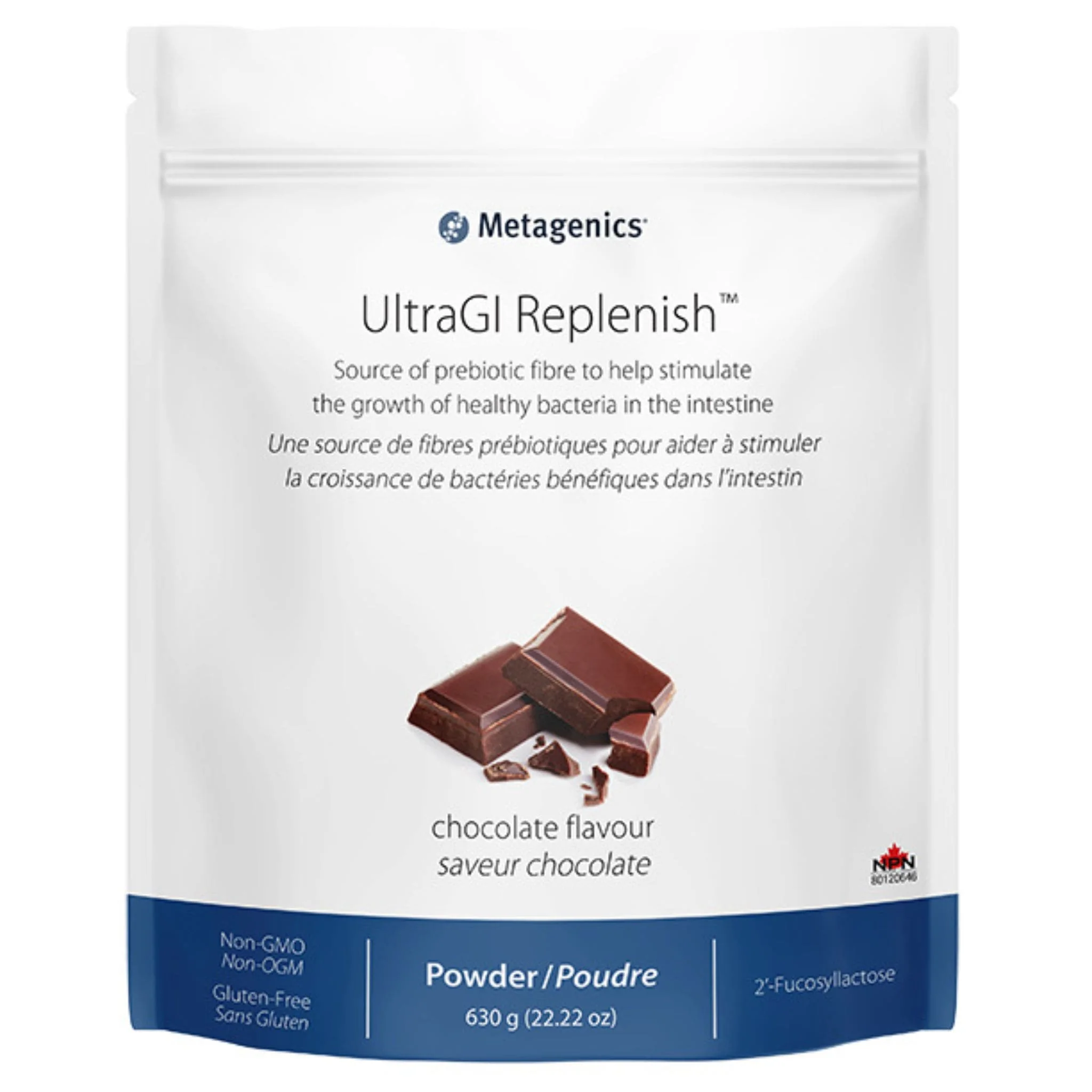 Metagenics UltraGI Replenish Powder, Prebiotic Fiber for Intestinal Health, 14 Servings, 546-630g CLEARANCE 25%-75% Off Final Sale - Image 3