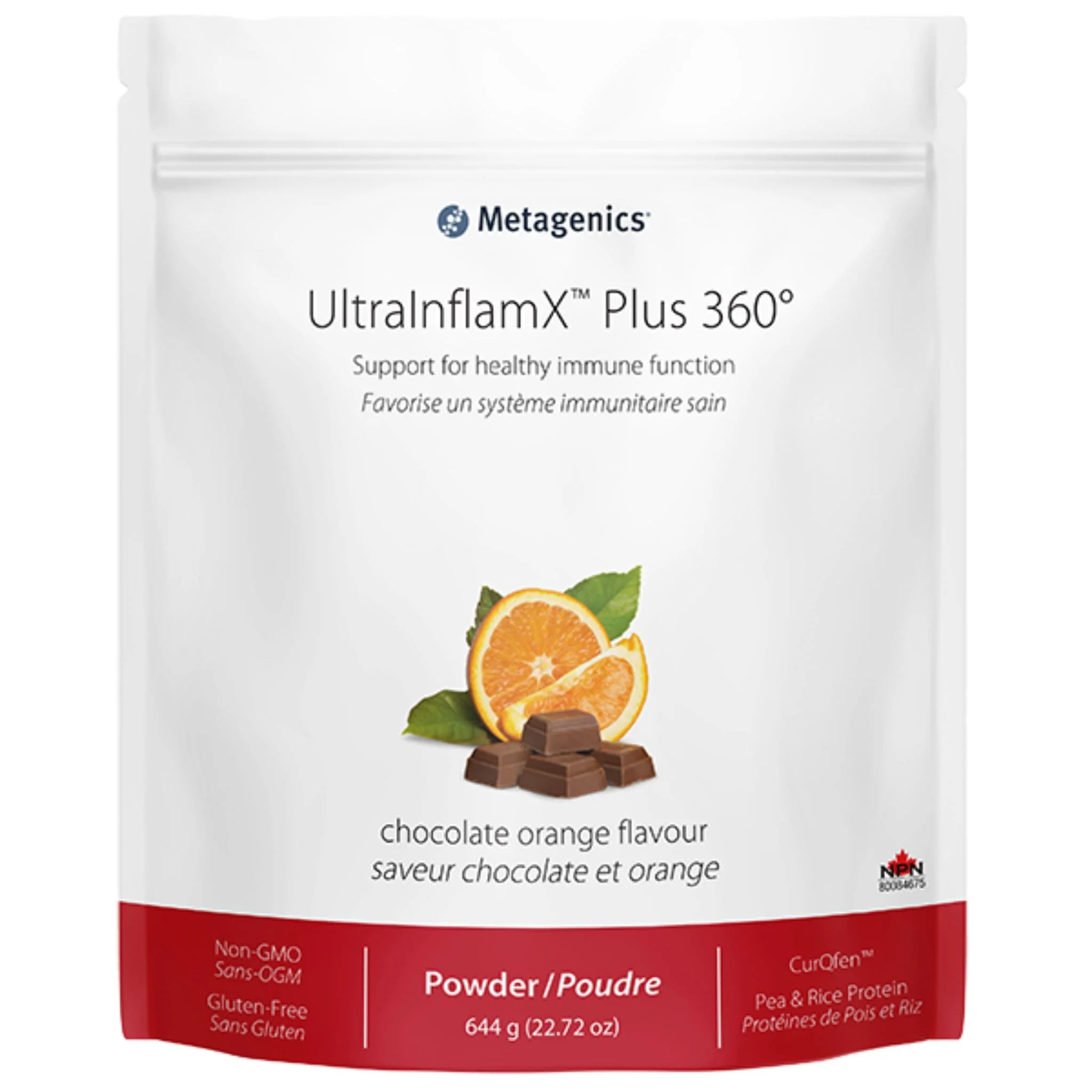 Metagenics UltraInflamX Plus 360 Powder, Support for Healthy Immune Function, 14-30 Servings, 602g-1530g - Image 4