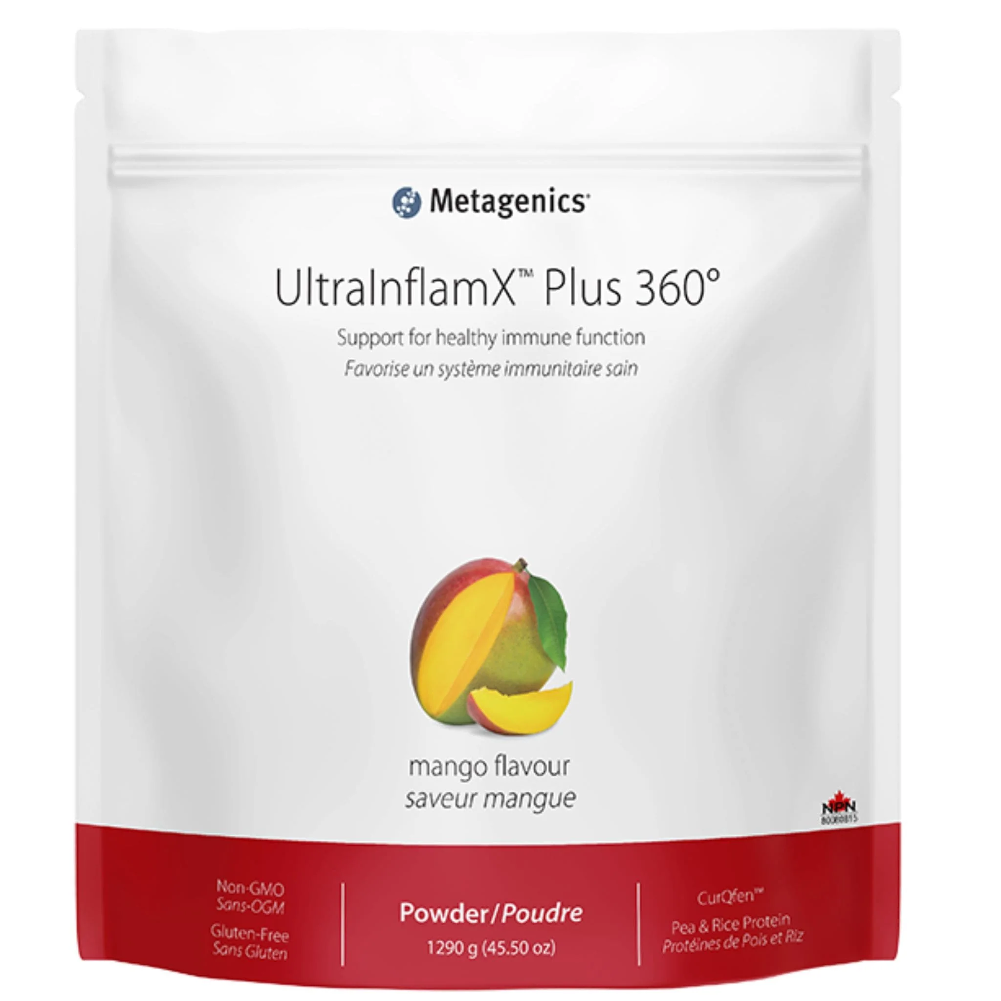 Metagenics UltraInflamX Plus 360 Powder, Support for Healthy Immune Function, 14-30 Servings, 602g-1530g - Image 7