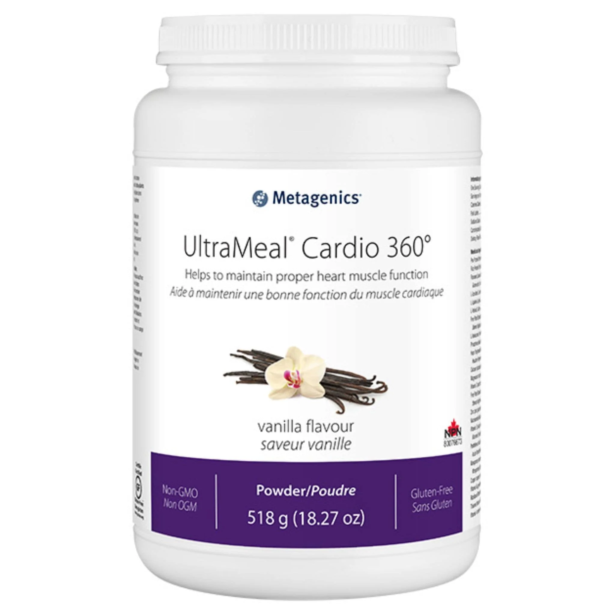 Metagenics UltraMeal Cardio 360 Powder, Helps Maintain Proper Heart Muscle Function, 14 Servings, 518-539g CLEARANCE 25%-75% Off Final Sale