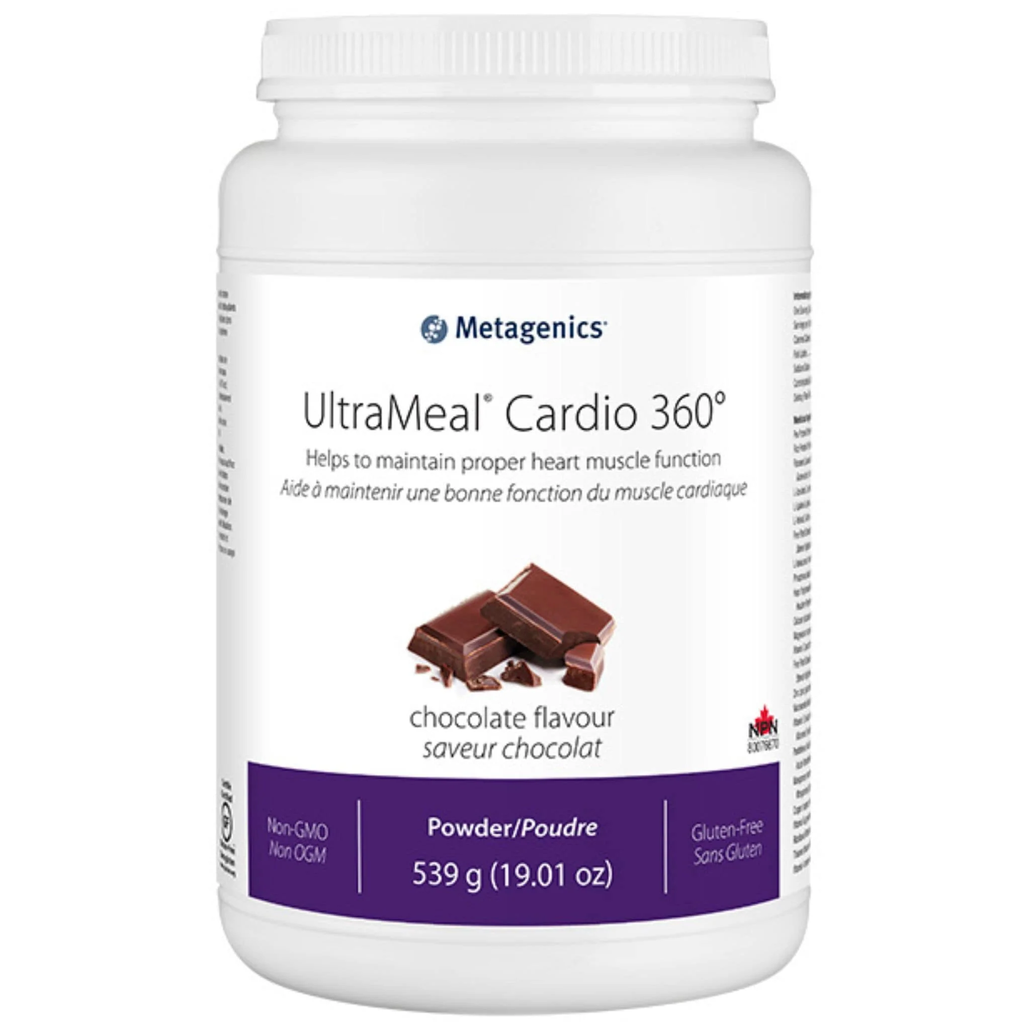 Metagenics UltraMeal Cardio 360 Powder, Helps Maintain Proper Heart Muscle Function, 14 Servings, 518-539g CLEARANCE 25%-75% Off Final Sale - Image 2