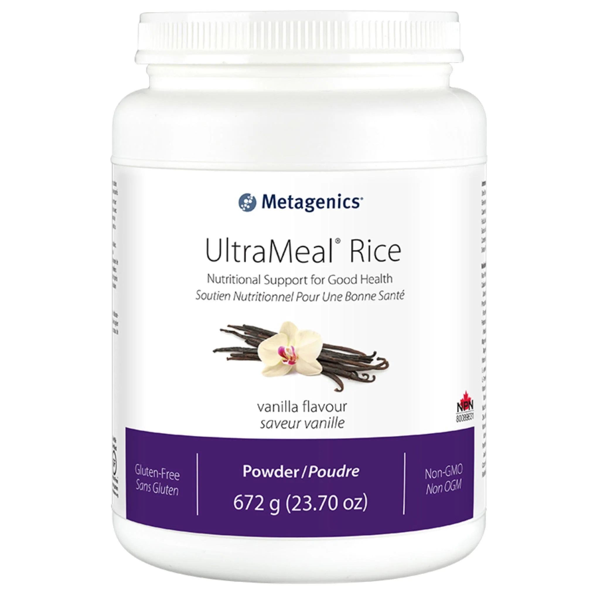 Metagenics UltraMeal Rice Powder, Nutritional Support for Good Health, 14 Servings, 672-714g CLEARANCE 75% Off Exp 10/25 Final Sale - Image 2