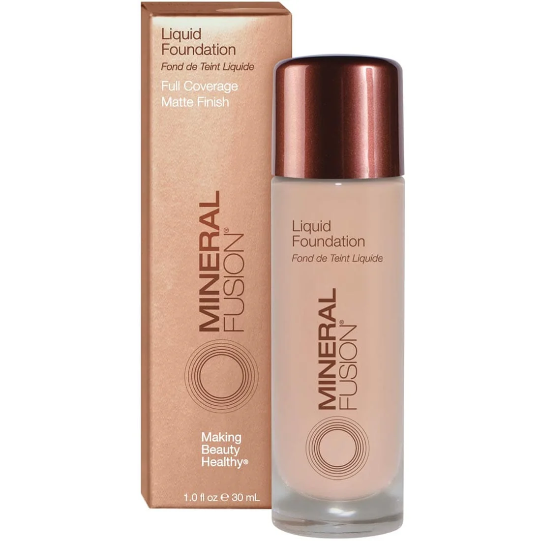 Mineral Fusion Liquid Mineral Foundation, 30ml, Clearance 35% Off, Final Sale - Image 2