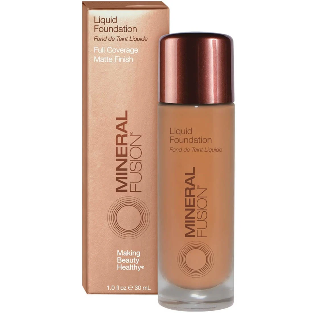Mineral Fusion Liquid Mineral Foundation, 30ml, Clearance 35% Off, Final Sale - Image 3