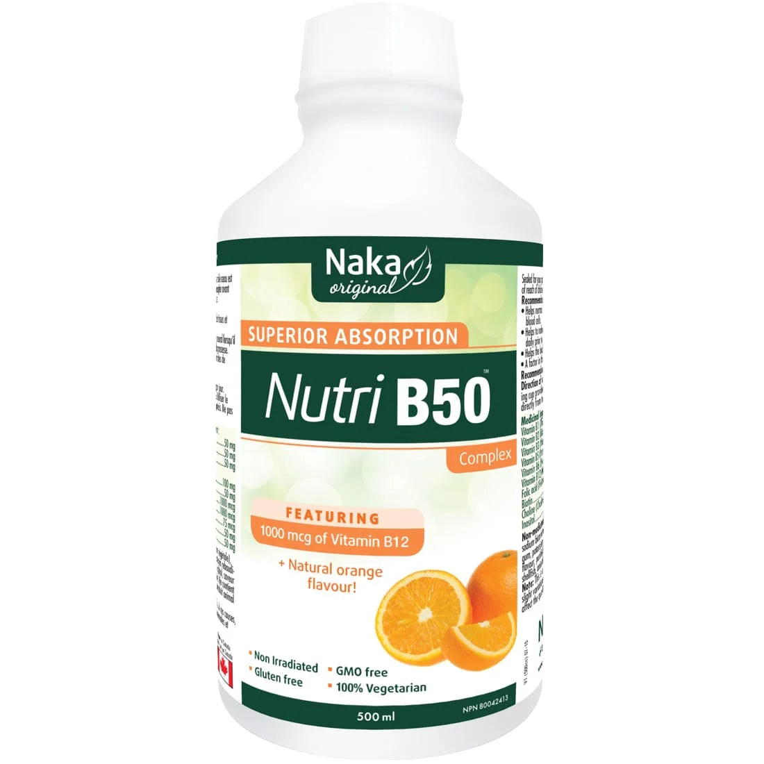 Naka Herbs Nutri B50 Complex Liquid - Image 2