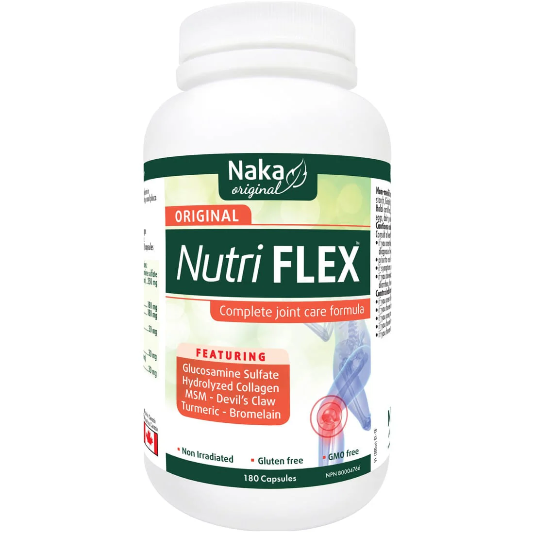 Naka Herbs Nutri FLEX, 180 Capsules - Image 2