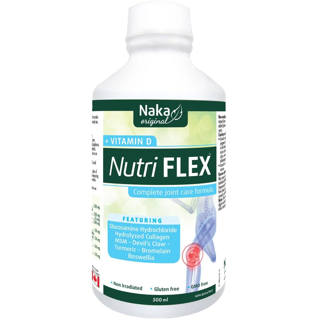 Naka Herbs Nutri FLEX with Vitamin D, 500ml - Image 2