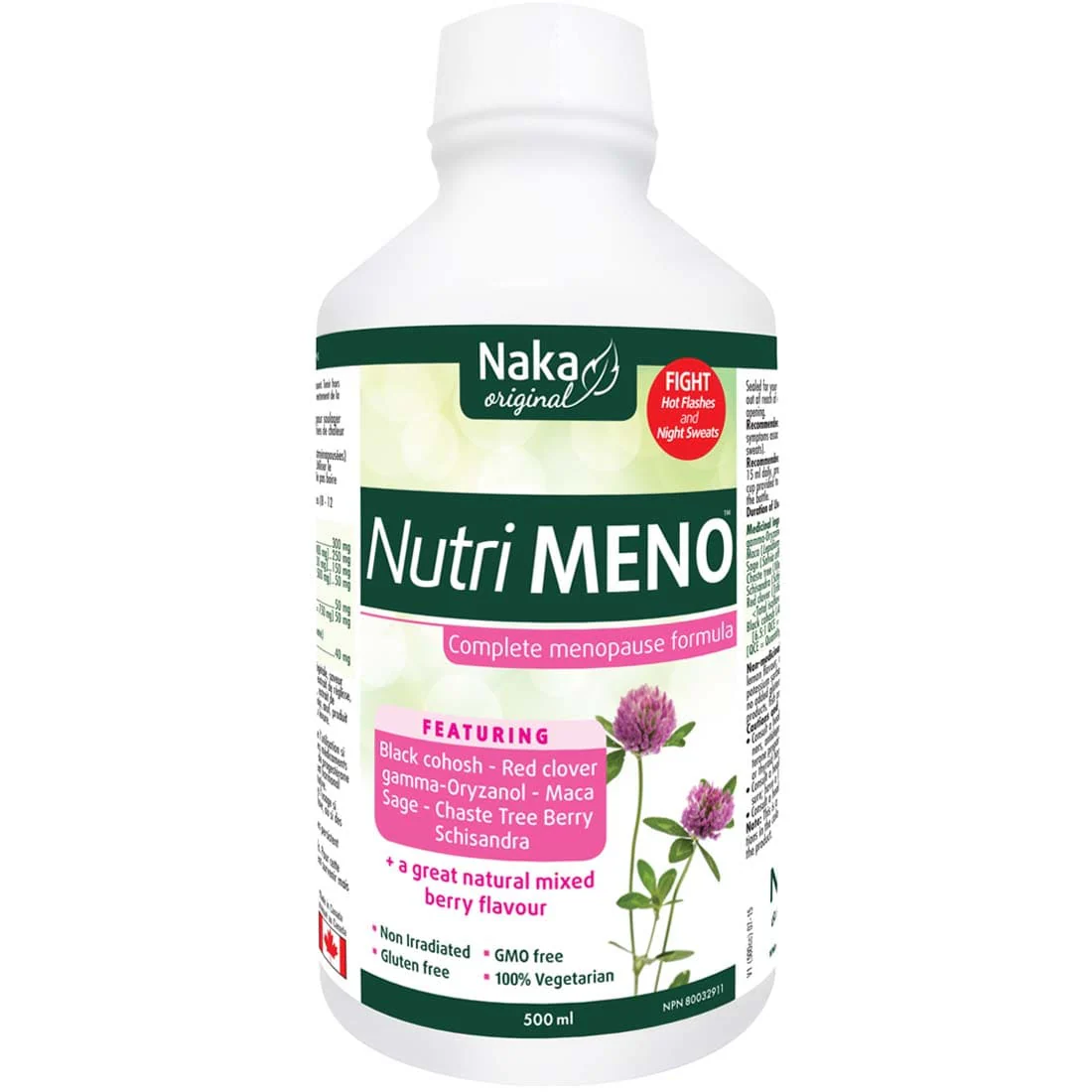 Naka Herbs Nutri MENO Complete Liquid Menopause Formula, 500ml - Image 2